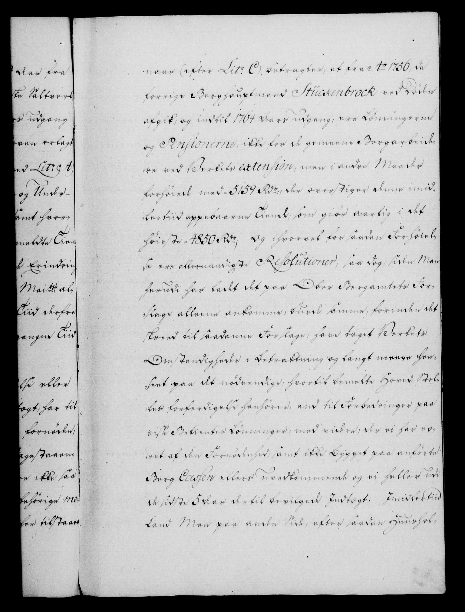Rentekammeret, Kammerkanselliet, RA/EA-3111/G/Gf/Gfa/L0048: Norsk relasjons- og resolusjonsprotokoll (merket RK 52.48), 1766, p. 108
