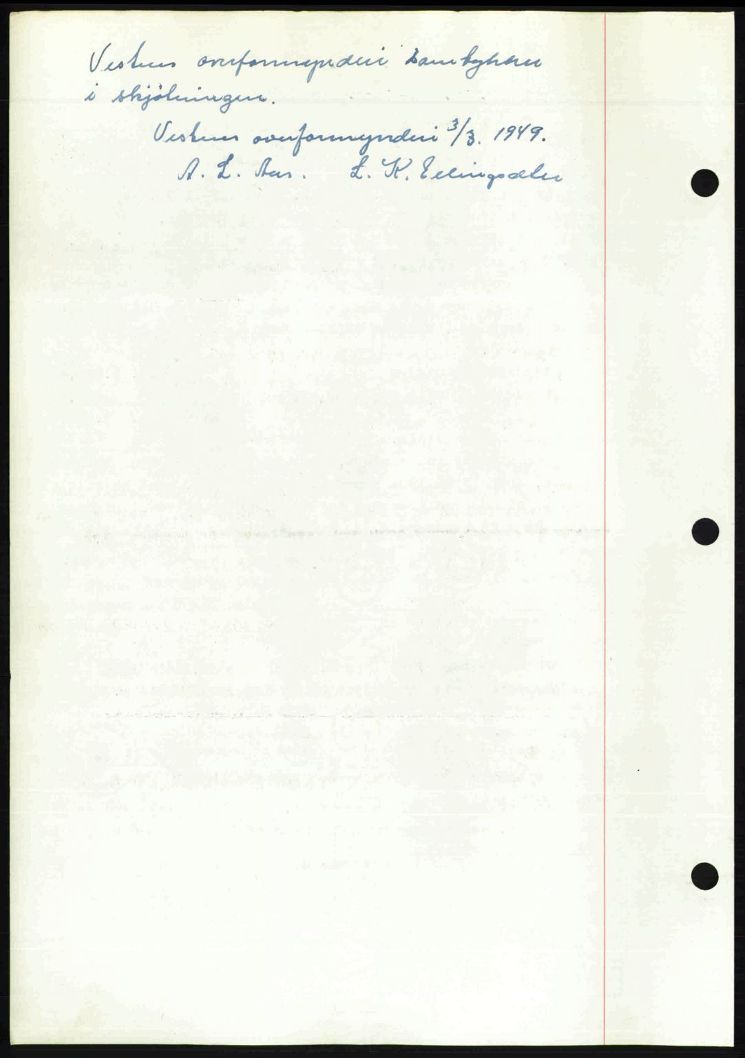 Romsdal sorenskriveri, AV/SAT-A-4149/1/2/2C: Mortgage book no. A28, 1948-1949, Diary no: : 550/1949