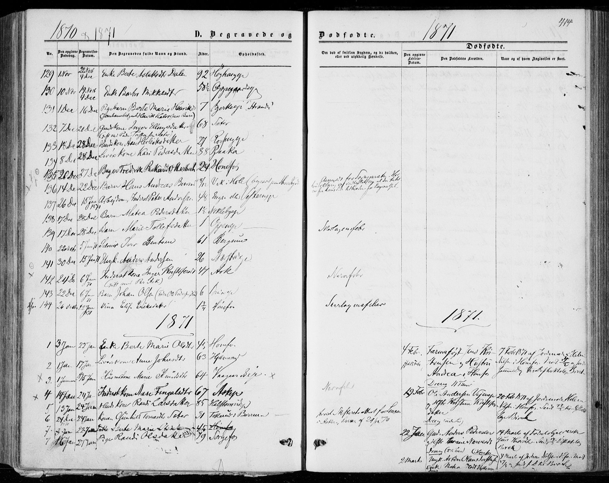 Norderhov kirkebøker, SAKO/A-237/F/Fa/L0013: Parish register (official) no. 13, 1866-1874, p. 414