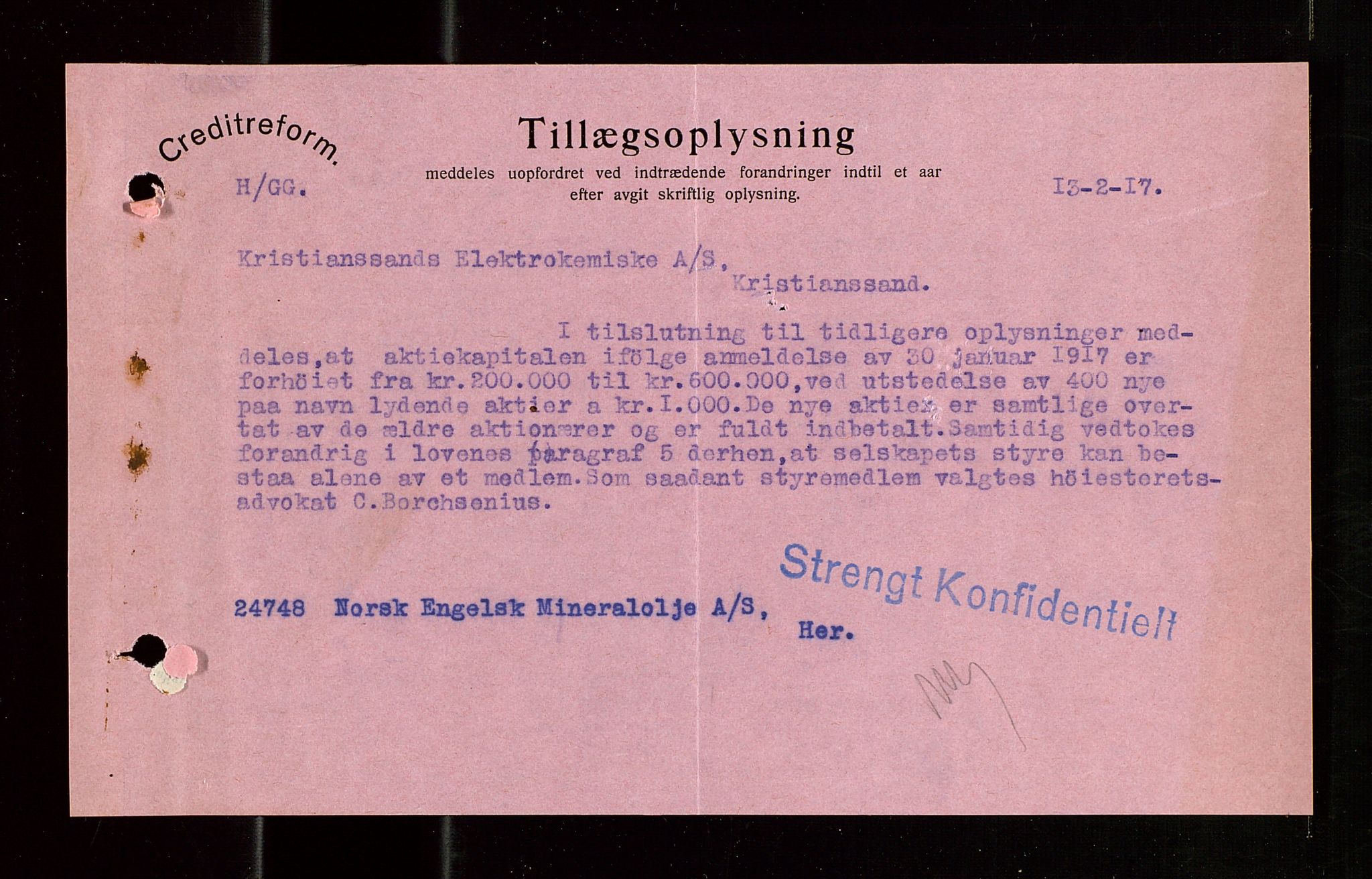 Pa 1521 - A/S Norske Shell, AV/SAST-A-101915/E/Ea/Eaa/L0020: Sjefskorrespondanse, 1917, p. 4