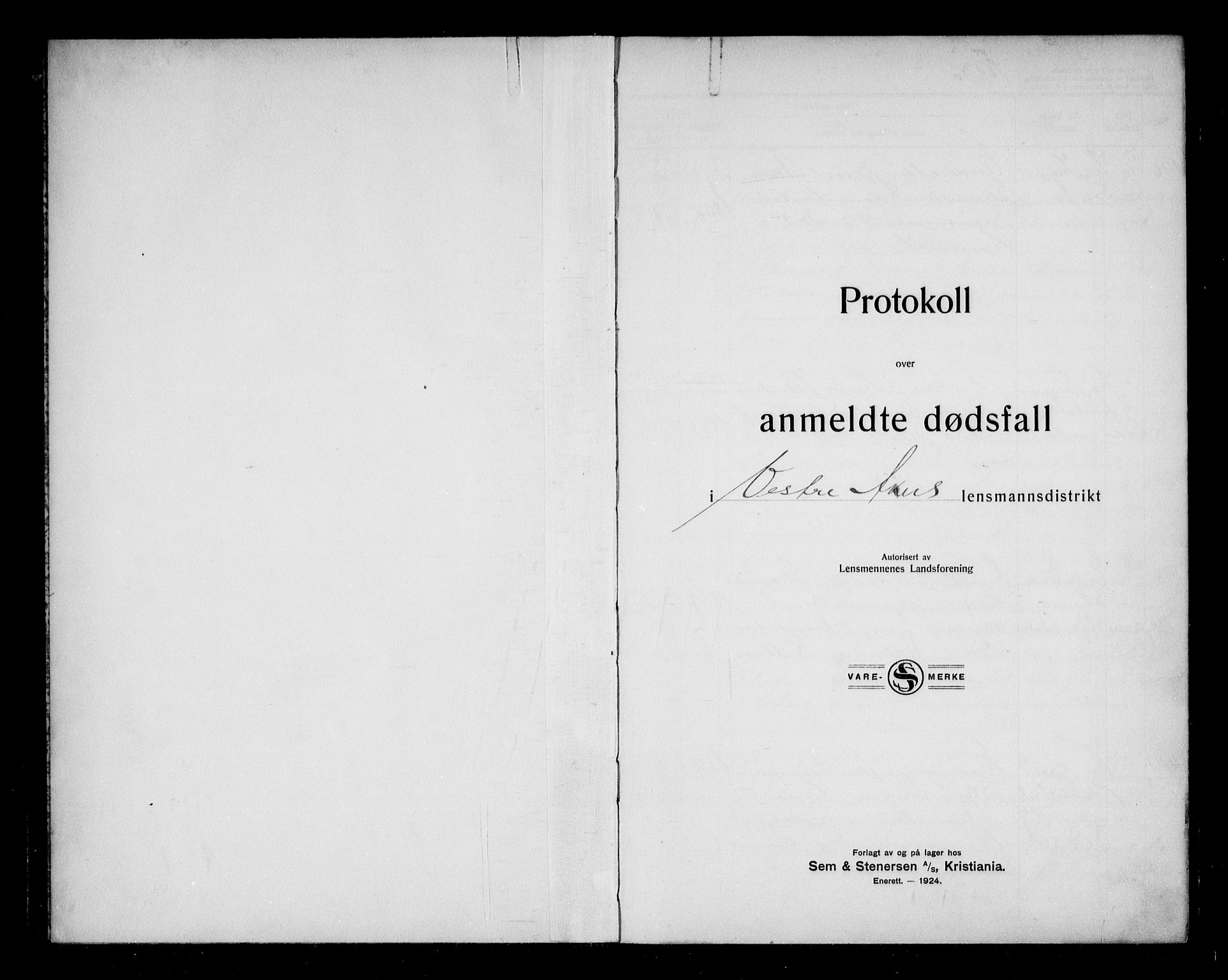 Aker kriminaldommer, skifte- og auksjonsforvalterembete, AV/SAO-A-10452/H/Hb/Hba/Hbab/L0004: Dødsfallsprotokoll for Vestre Aker, 1930-1933