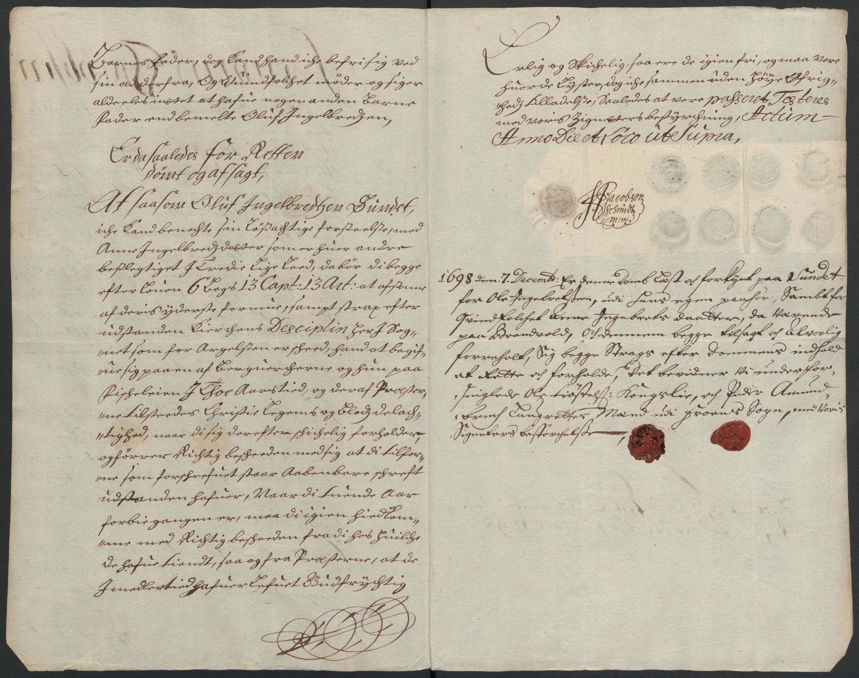 Rentekammeret inntil 1814, Reviderte regnskaper, Fogderegnskap, AV/RA-EA-4092/R17/L1171: Fogderegnskap Gudbrandsdal, 1698, p. 74