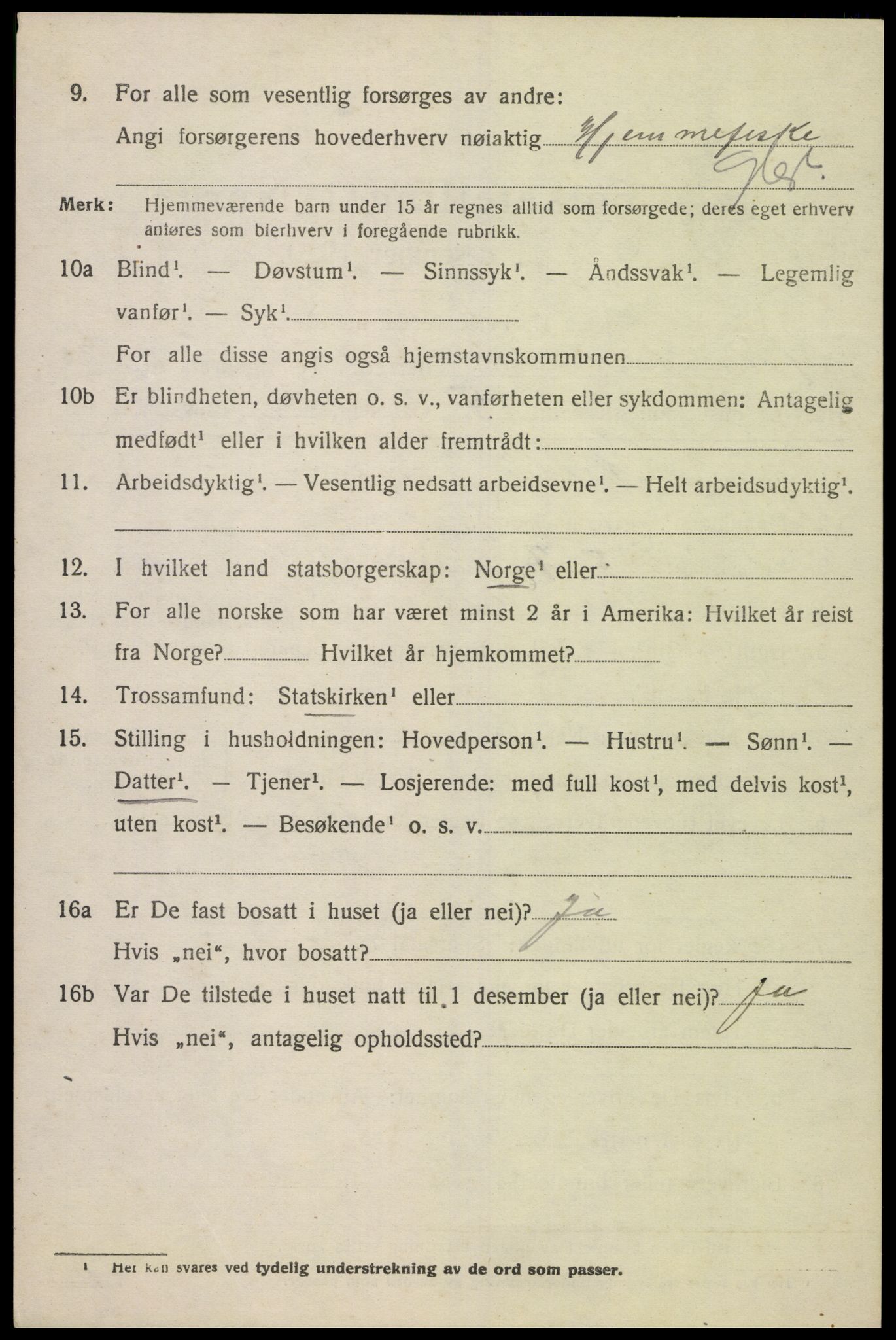 SAK, 1920 census for Halse og Harkmark, 1920, p. 2406