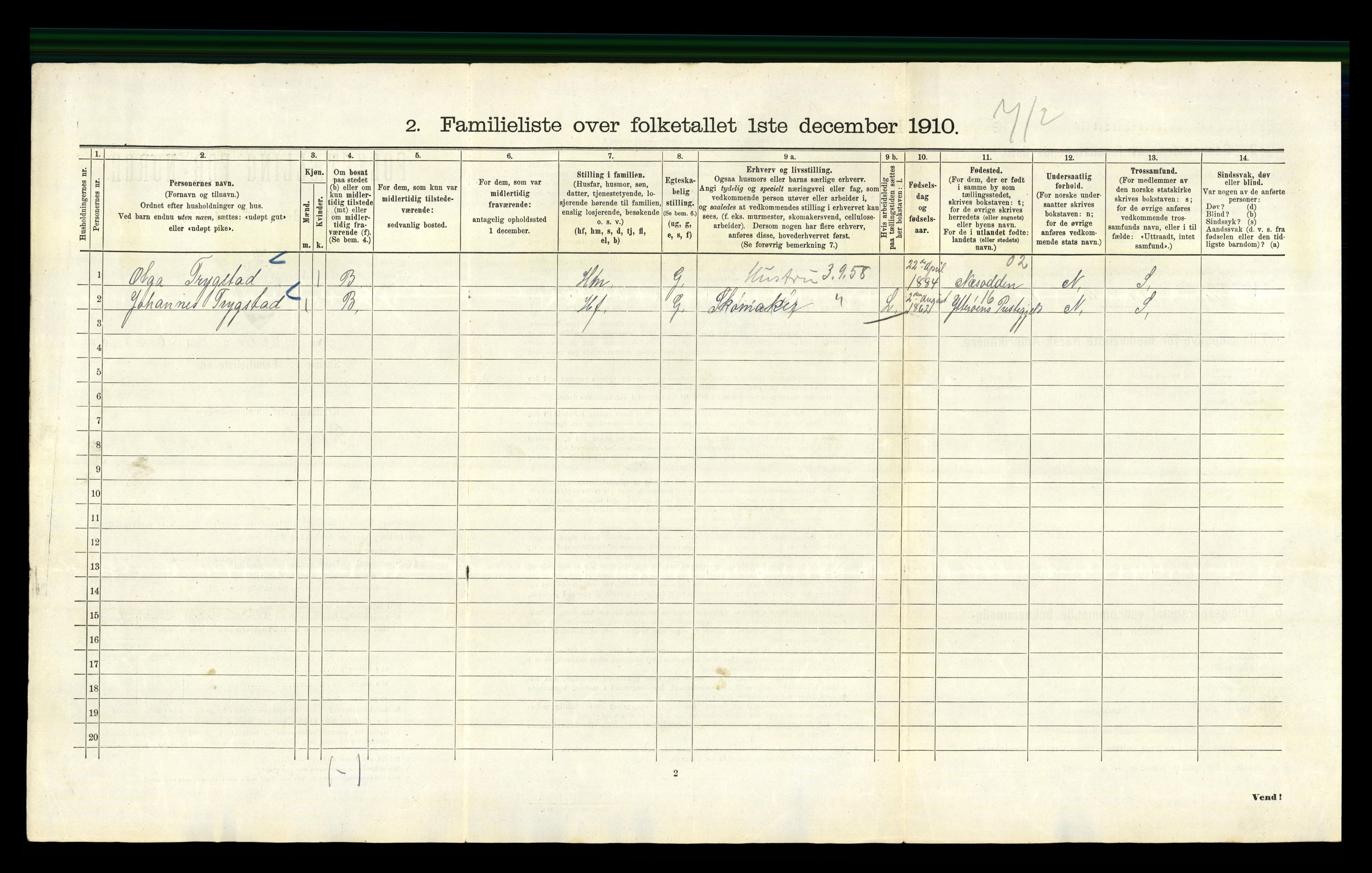 RA, 1910 census for Kristiania, 1910, p. 5430