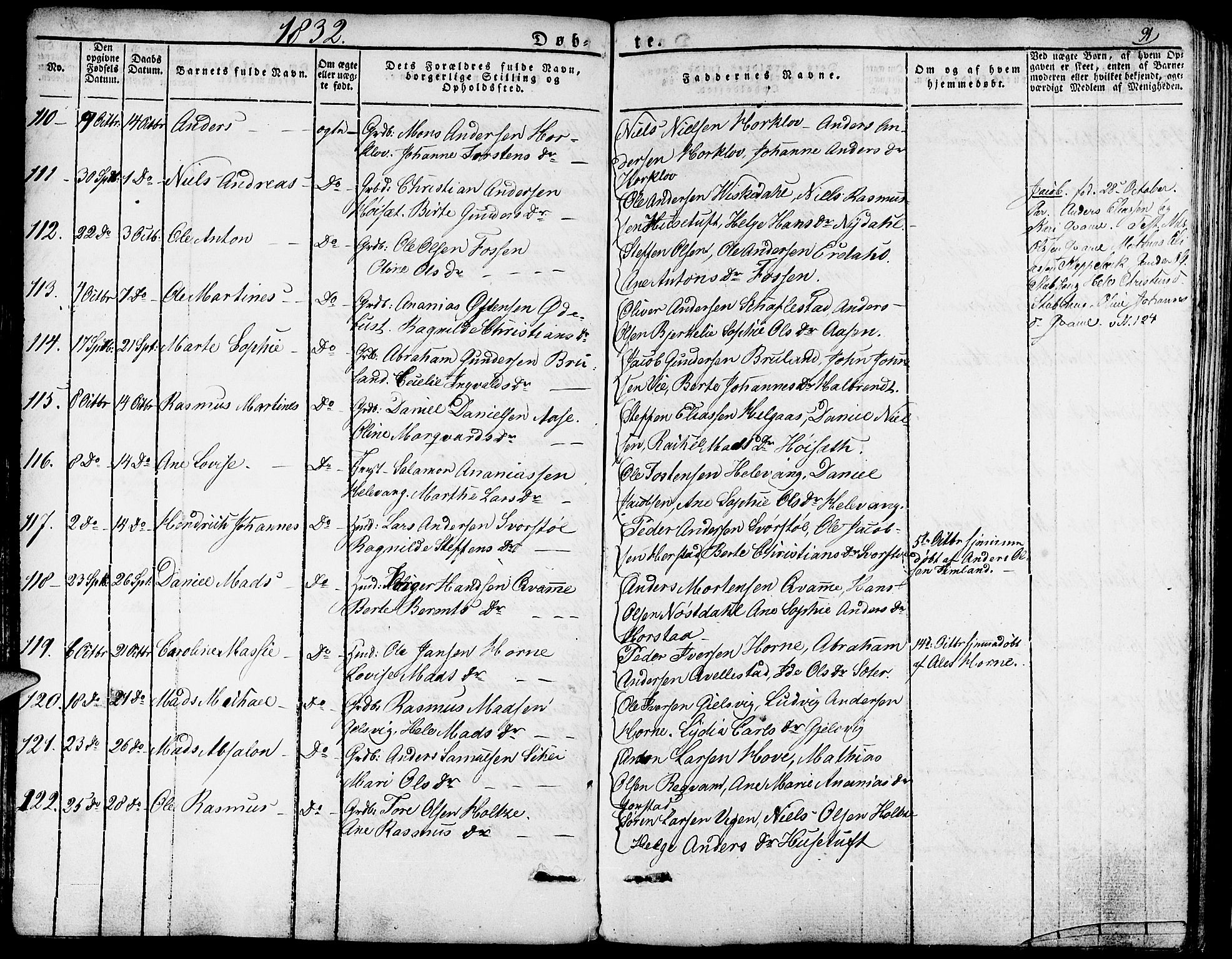 Førde sokneprestembete, SAB/A-79901/H/Haa/Haaa/L0006: Parish register (official) no. A 6, 1821-1842, p. 91