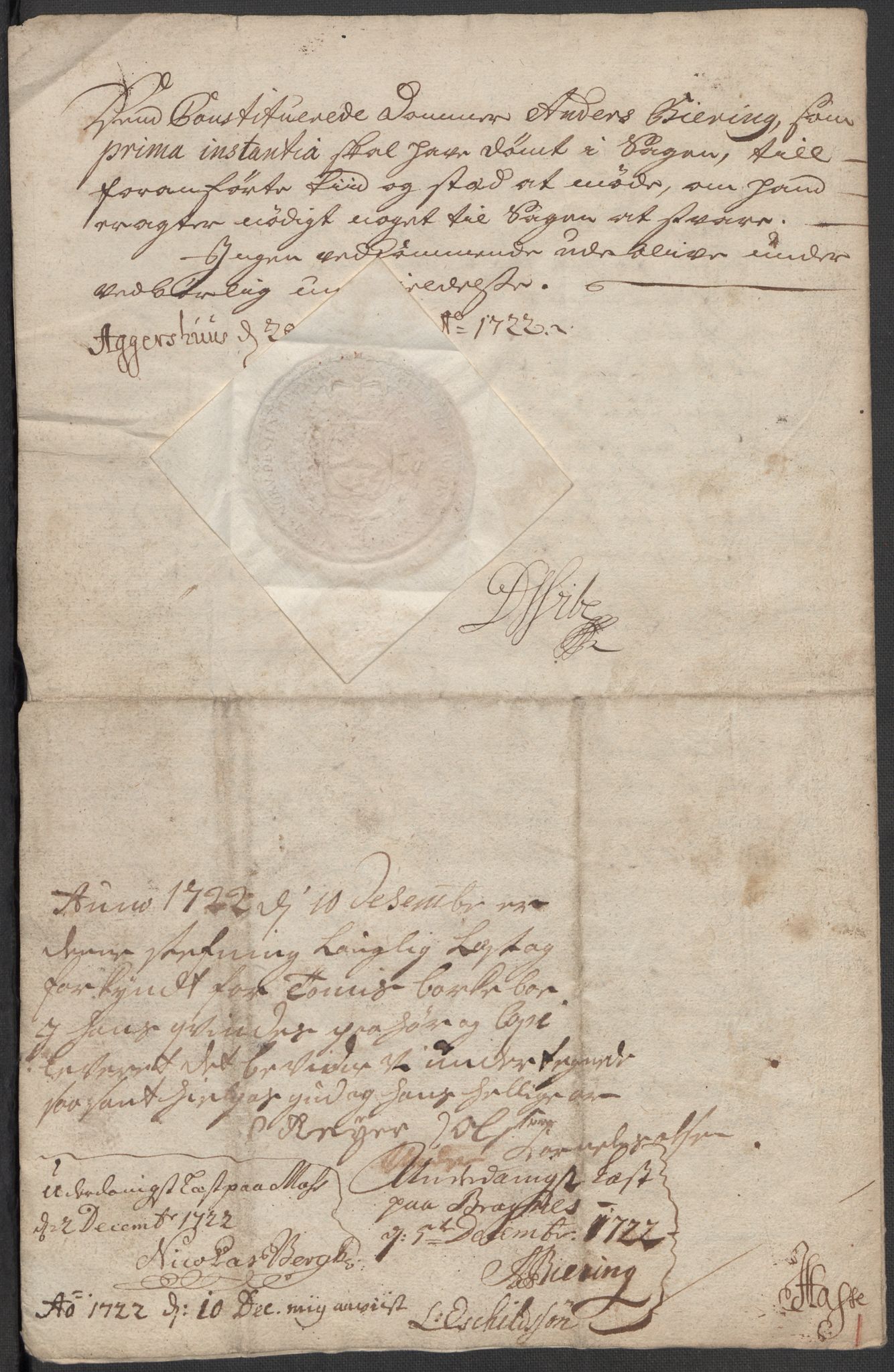 Riksarkivets diplomsamling, AV/RA-EA-5965/F15/L0016: Prestearkiv - Buskerud, 1662-1781, p. 156