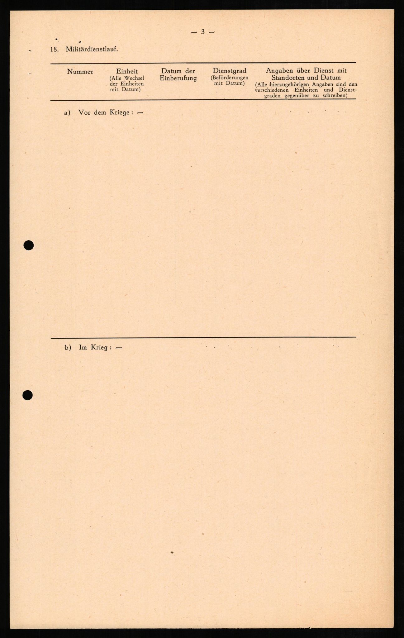 Forsvaret, Forsvarets overkommando II, AV/RA-RAFA-3915/D/Db/L0009: CI Questionaires. Tyske okkupasjonsstyrker i Norge. Tyskere., 1945-1946, p. 4