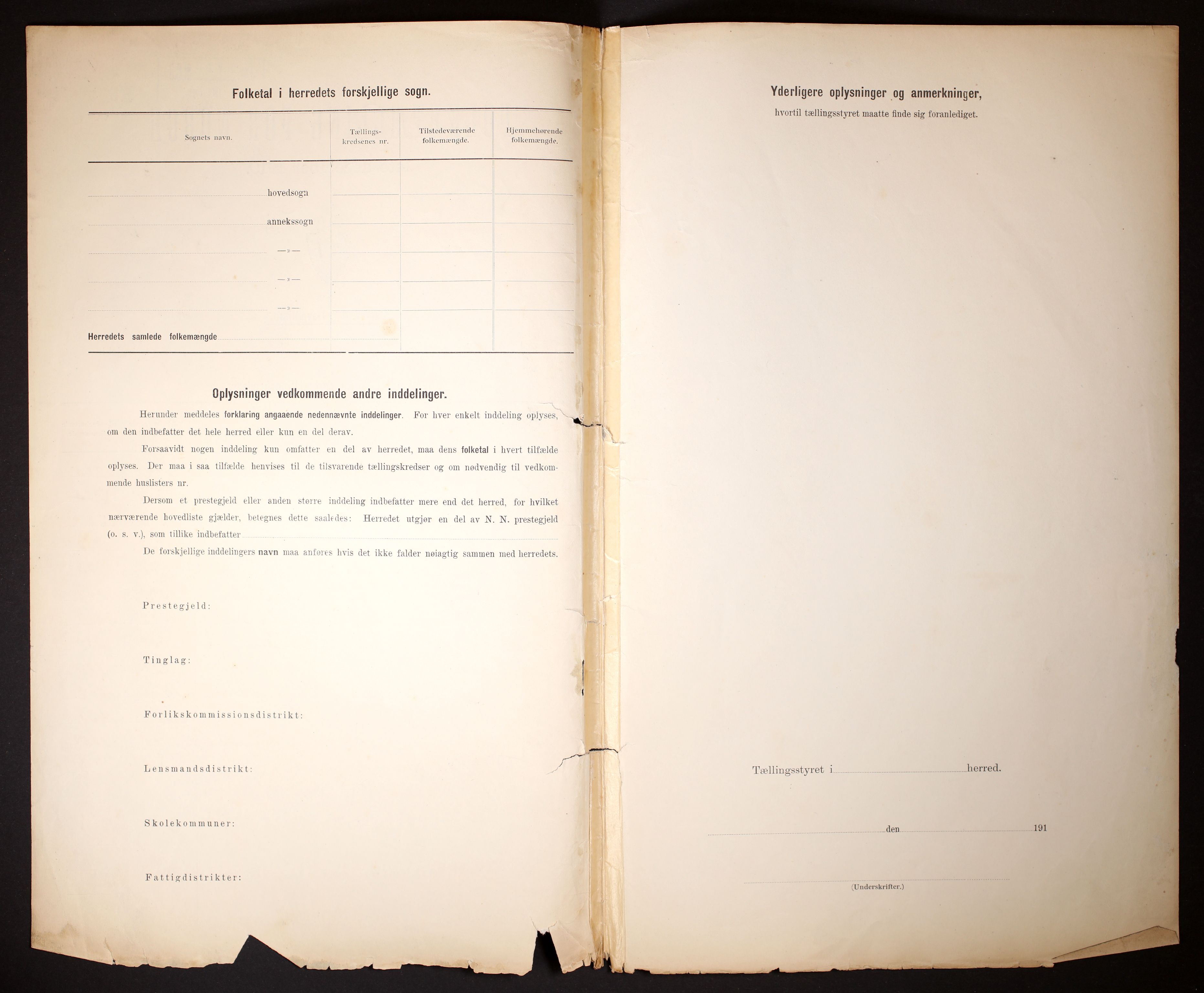 RA, 1910 census for Aker, 1910, p. 5