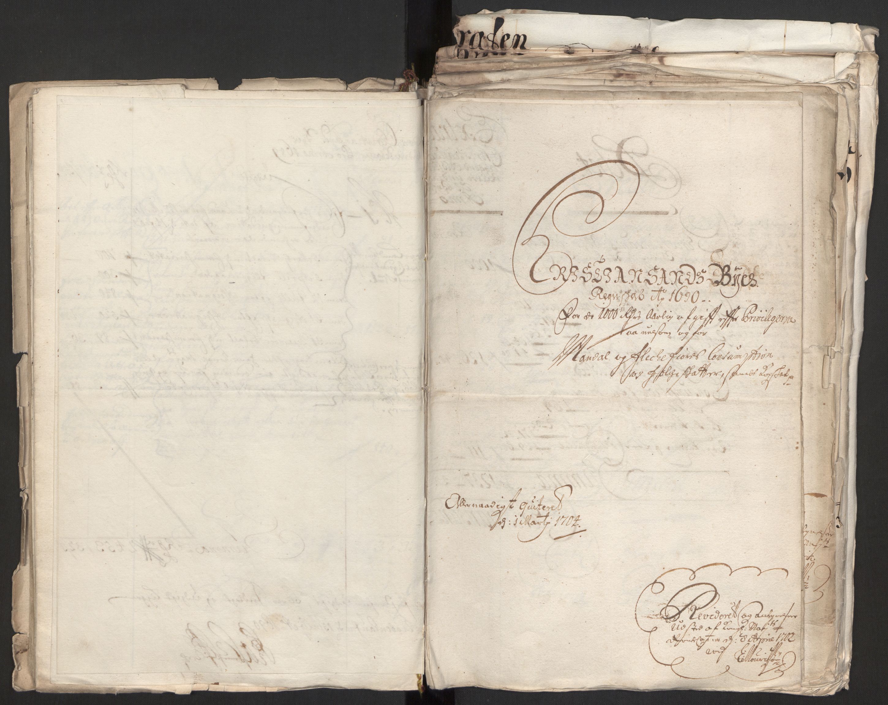 Rentekammeret inntil 1814, Reviderte regnskaper, Byregnskaper, AV/RA-EA-4066/R/Rm/L0258: [M1] Kontribusjonsregnskap, 1664-1700, p. 51