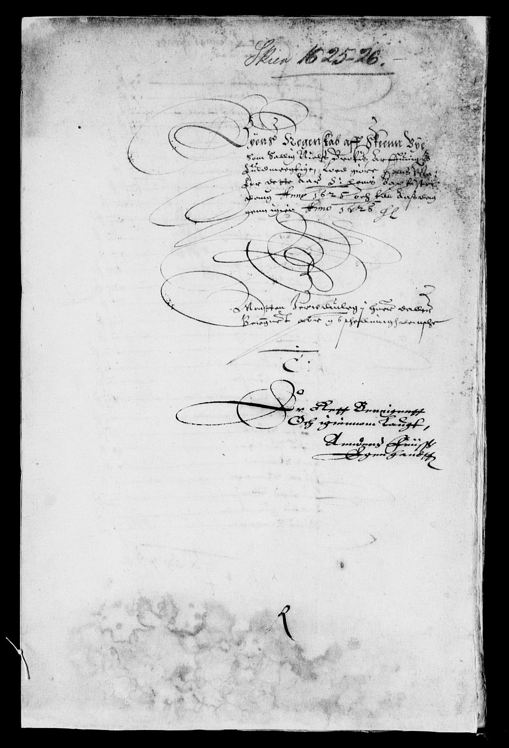 Rentekammeret inntil 1814, Reviderte regnskaper, Lensregnskaper, AV/RA-EA-5023/R/Rb/Rbp/L0009: Bratsberg len, 1624-1626