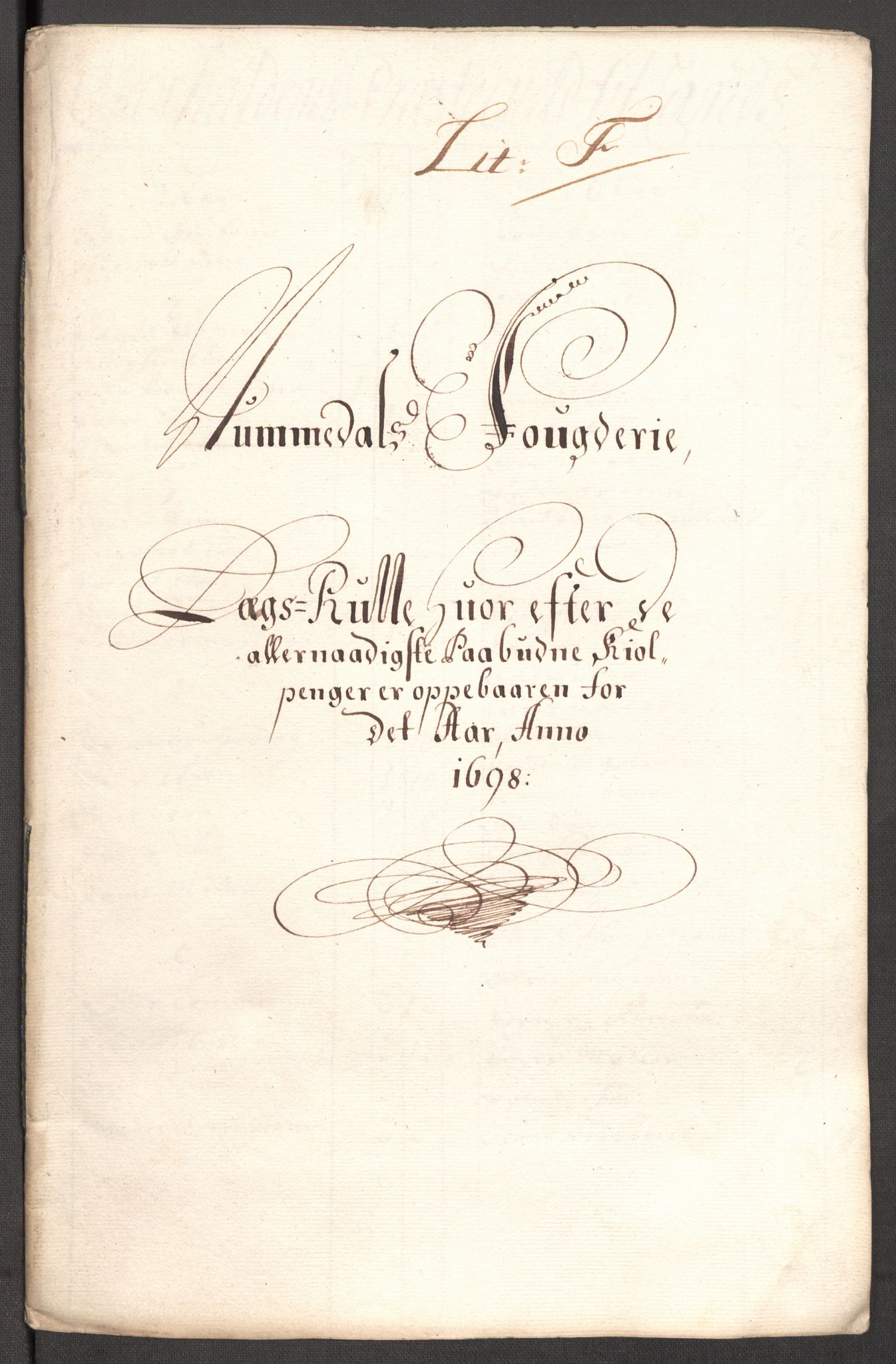 Rentekammeret inntil 1814, Reviderte regnskaper, Fogderegnskap, RA/EA-4092/R64/L4425: Fogderegnskap Namdal, 1696-1698, p. 397