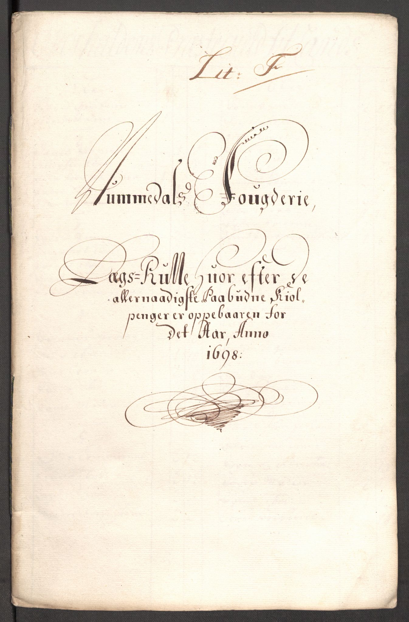 Rentekammeret inntil 1814, Reviderte regnskaper, Fogderegnskap, AV/RA-EA-4092/R64/L4425: Fogderegnskap Namdal, 1696-1698, p. 397