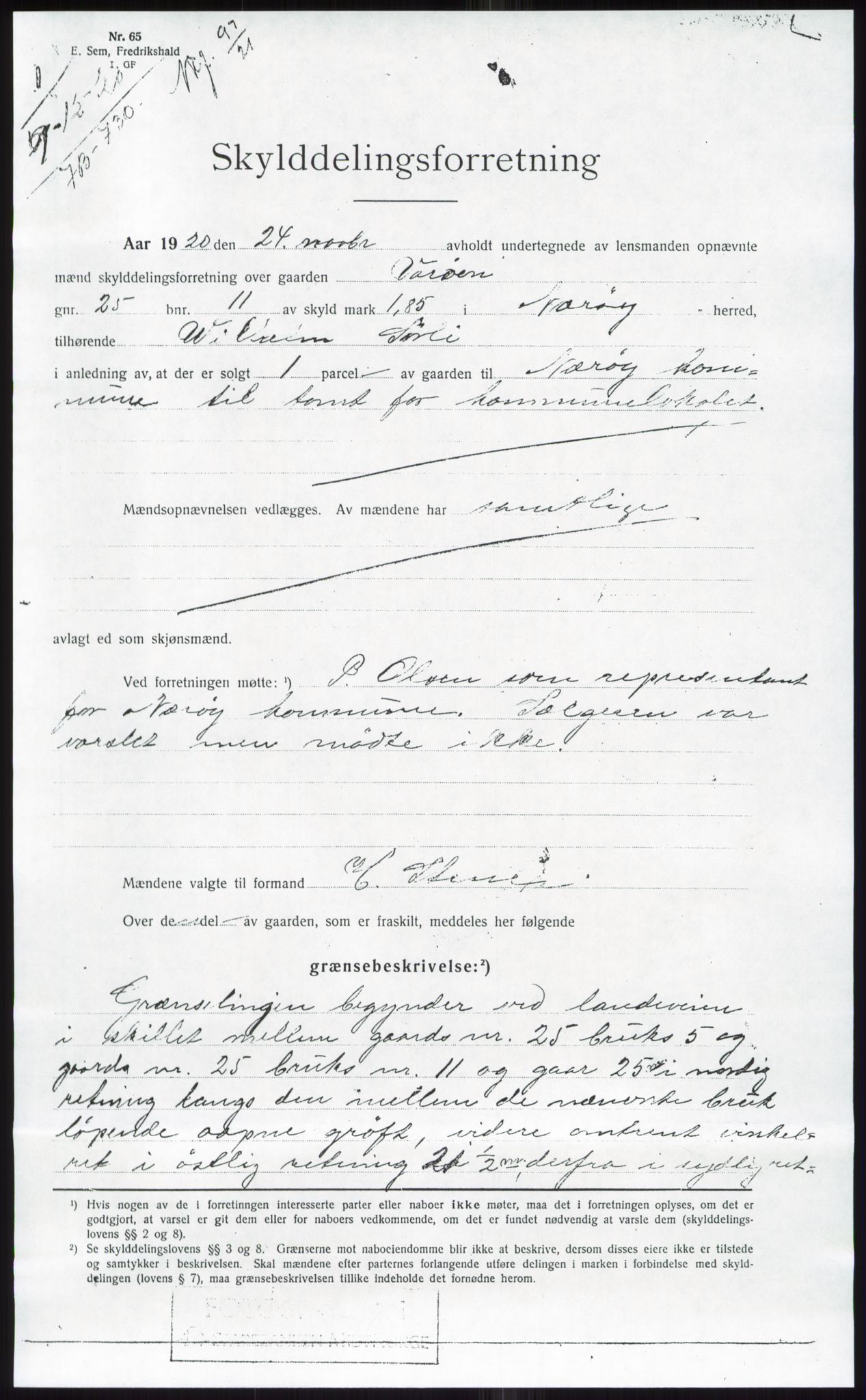 Namdal sorenskriveri, SAT/A-4133/1/2/2C: Mortgage book no. -, 1916-1921, Deed date: 09.12.1920