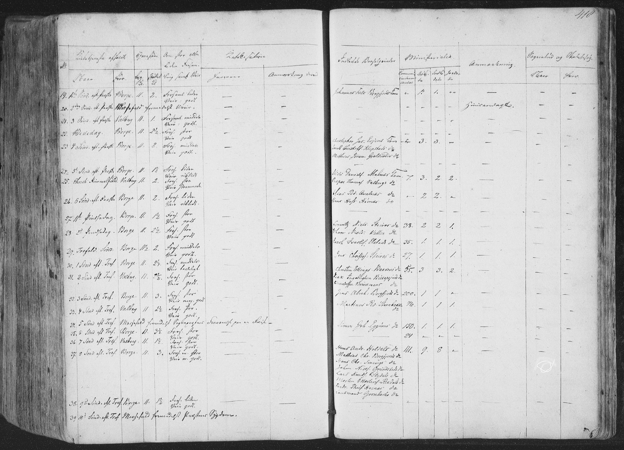 Ministerialprotokoller, klokkerbøker og fødselsregistre - Nordland, AV/SAT-A-1459/880/L1131: Parish register (official) no. 880A05, 1844-1868, p. 418