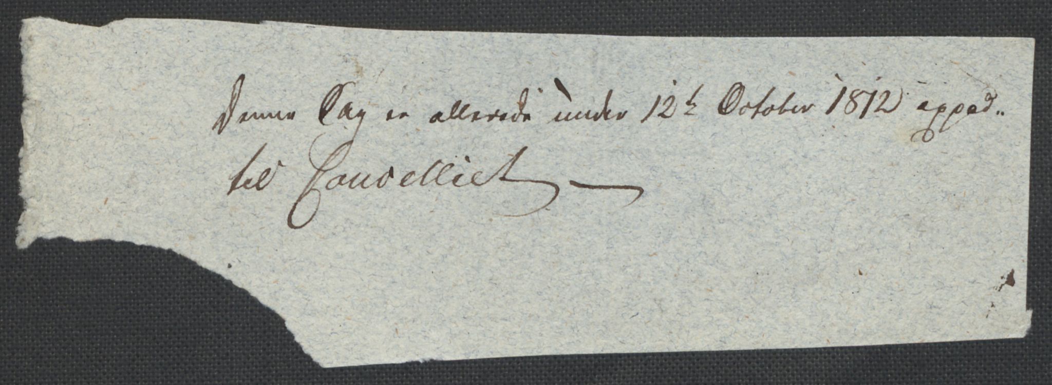 Christie, Wilhelm Frimann Koren, RA/PA-0014/F/L0004: Christies dokumenter fra 1814, 1814, p. 3