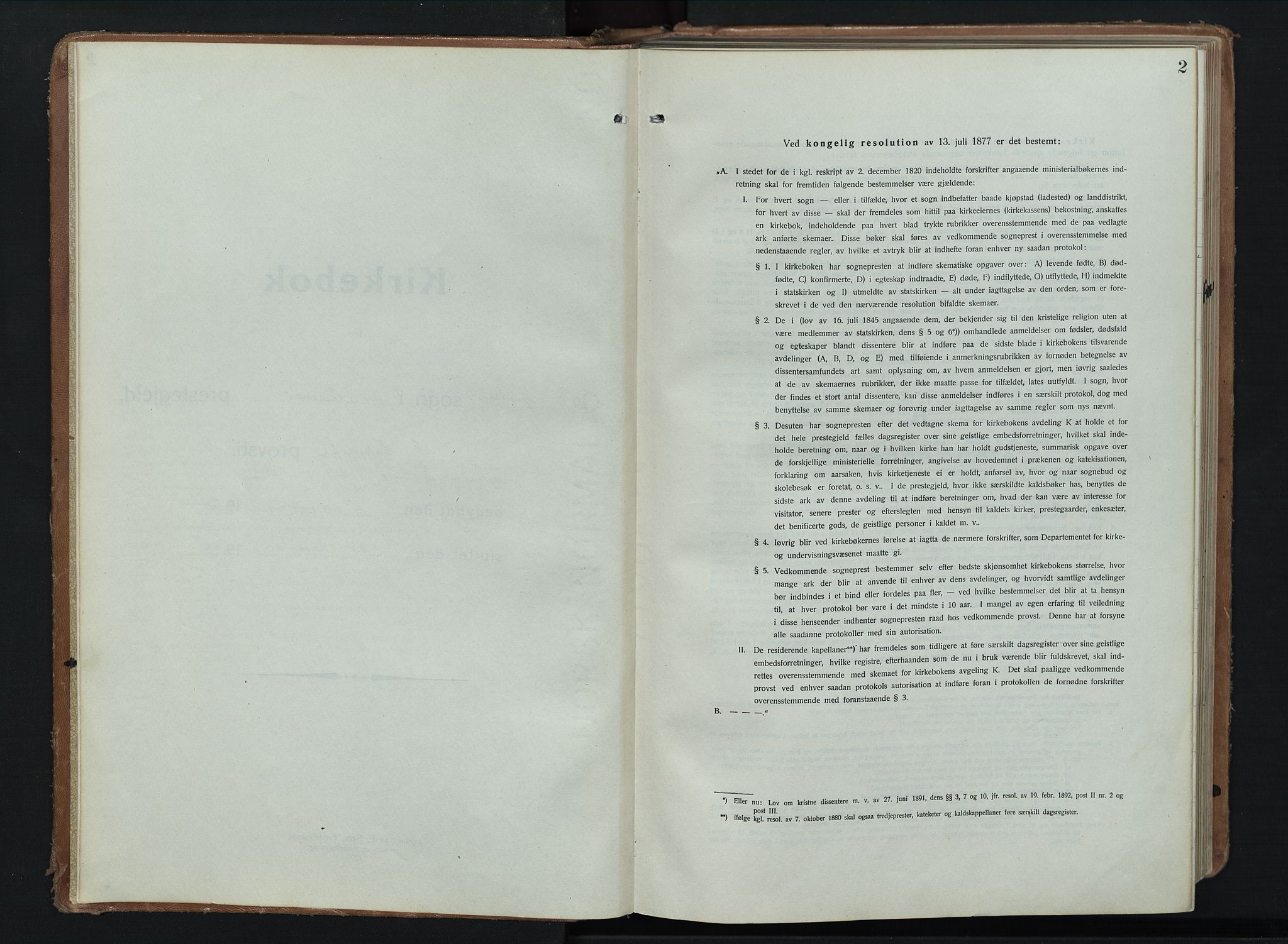 Åsnes prestekontor, AV/SAH-PREST-042/H/Ha/Hab/L0012: Parish register (copy) no. 12, 1921-1942, p. 2