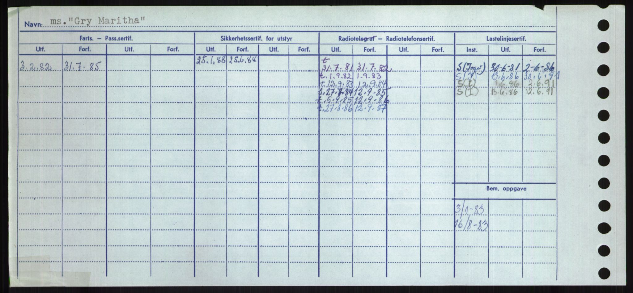 Sjøfartsdirektoratet med forløpere, Skipsmålingen, AV/RA-S-1627/H/Hd/L0013: Fartøy, Gne-Gås, p. 290