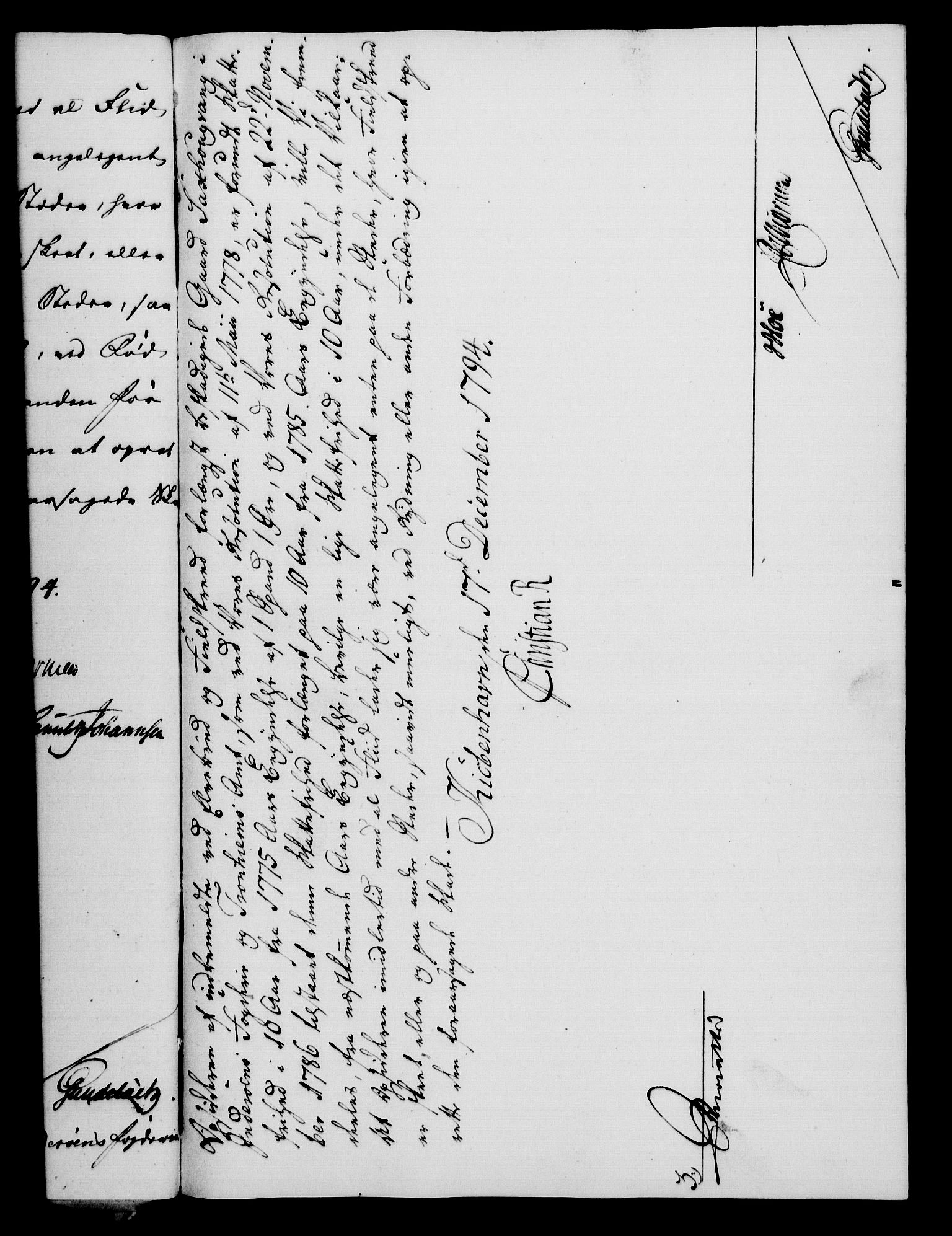 Rentekammeret, Kammerkanselliet, RA/EA-3111/G/Gf/Gfa/L0076: Norsk relasjons- og resolusjonsprotokoll (merket RK 52.76), 1794, p. 496