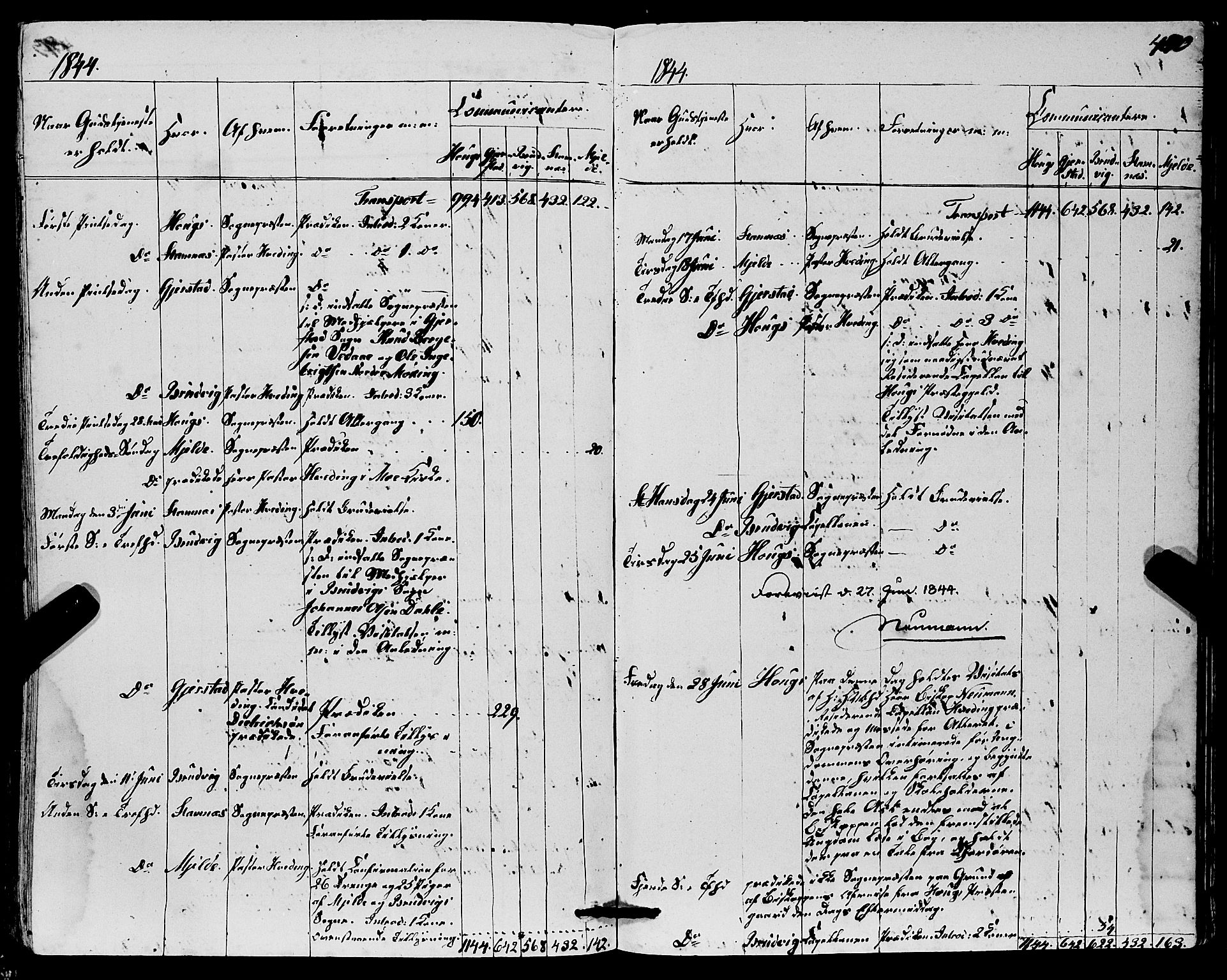 Haus sokneprestembete, AV/SAB-A-75601/H/Haa: Parish register (official) no. A 15, 1838-1847, p. 480