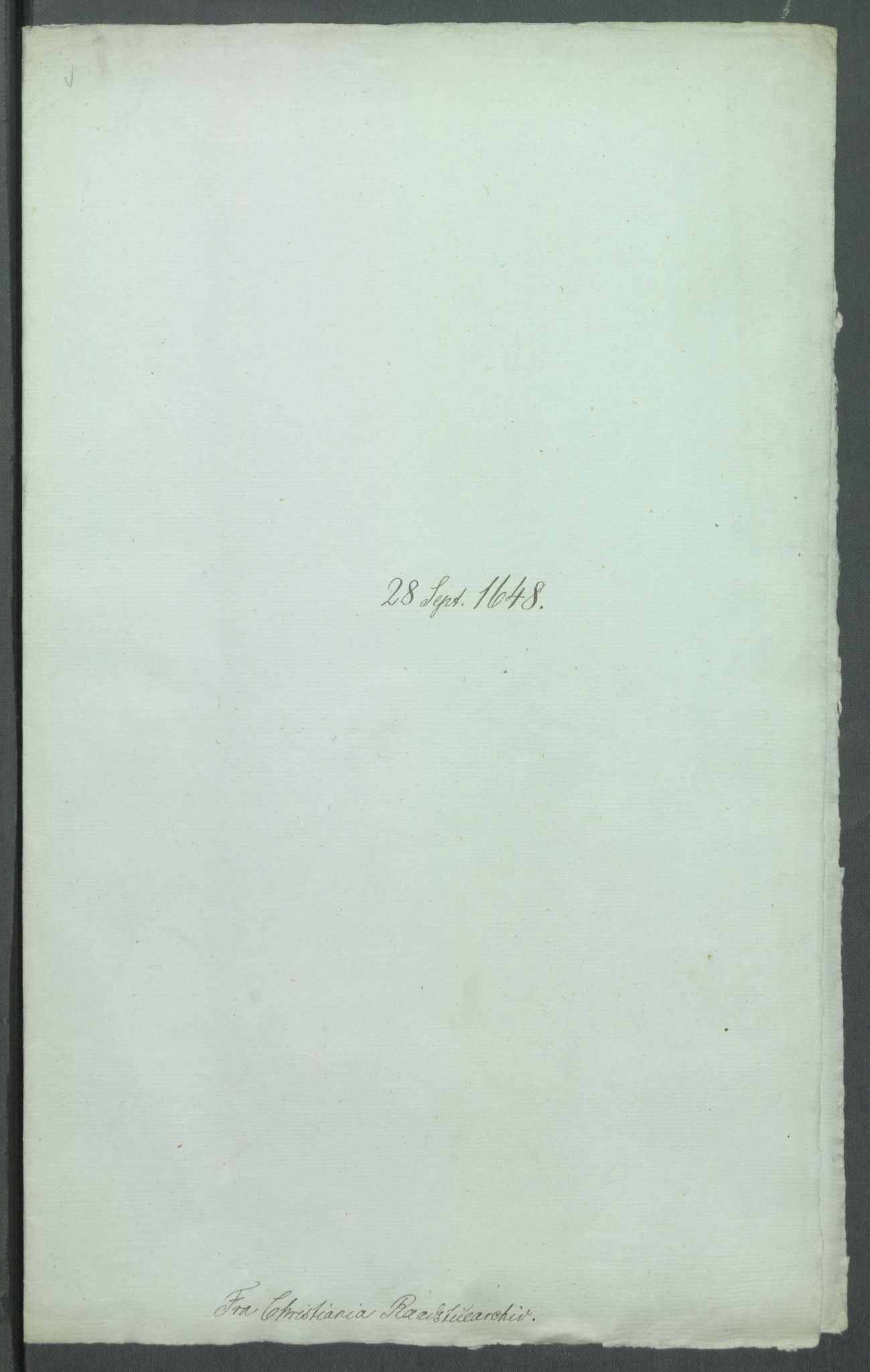 Riksarkivets diplomsamling, AV/RA-EA-5965/F02/L0161: Dokumenter, 1648, p. 81