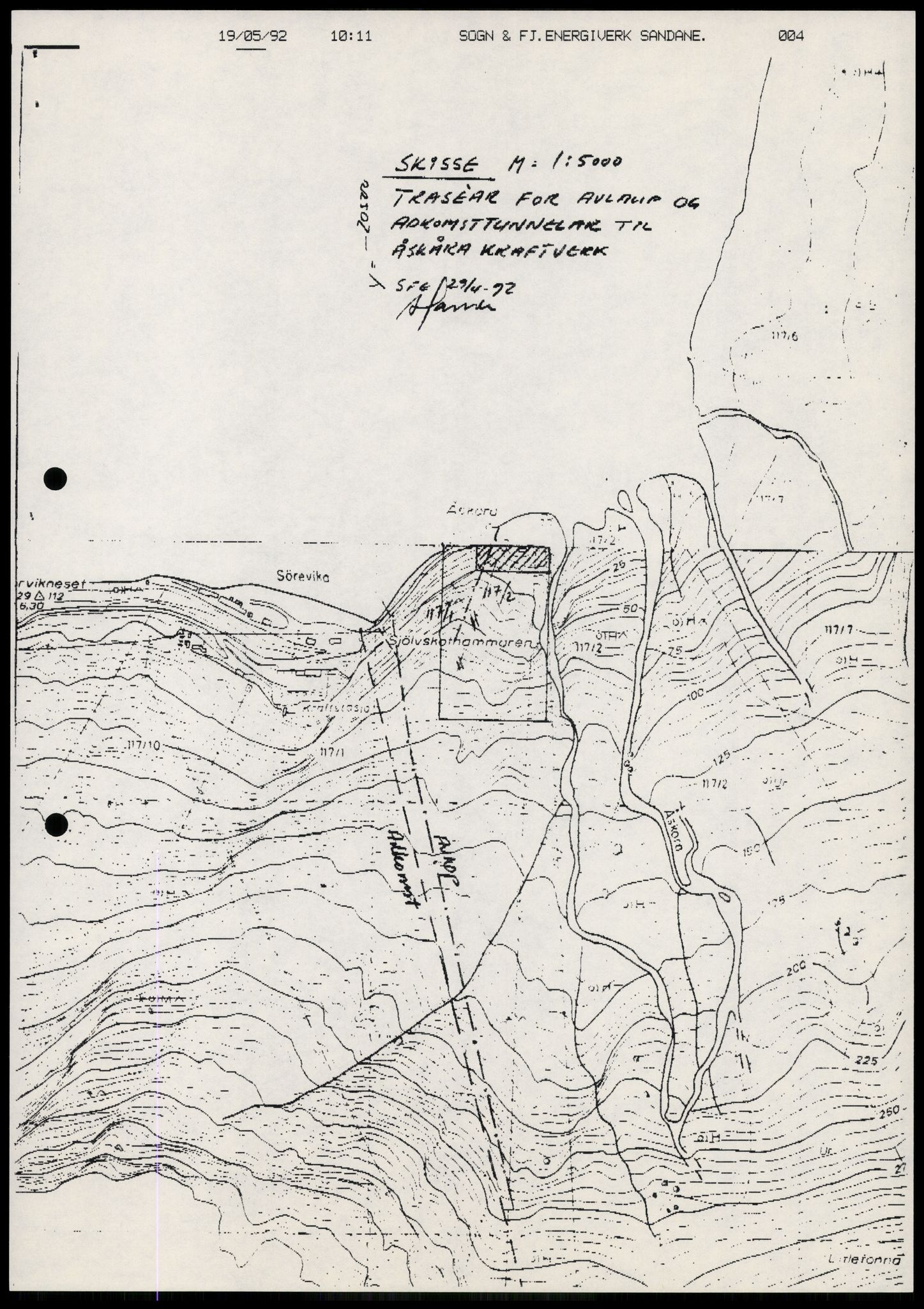 Statens forurensningstilsyn, hovedkontoret, AV/RA-S-4136/1/D/Da/L1368: Kommunalt avløpsvann, slam og avfall, vannforsyning, analyse, akvakultur og produktkontroll, 1983-1993, p. 136