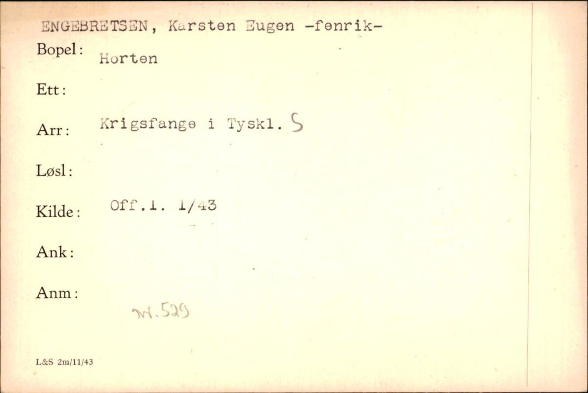 Forsvaret, Forsvarets krigshistoriske avdeling, AV/RA-RAFA-2017/Y/Yf/L0200: II-C-11-2102  -  Norske krigsfanger i Tyskland, 1940-1945, p. 228