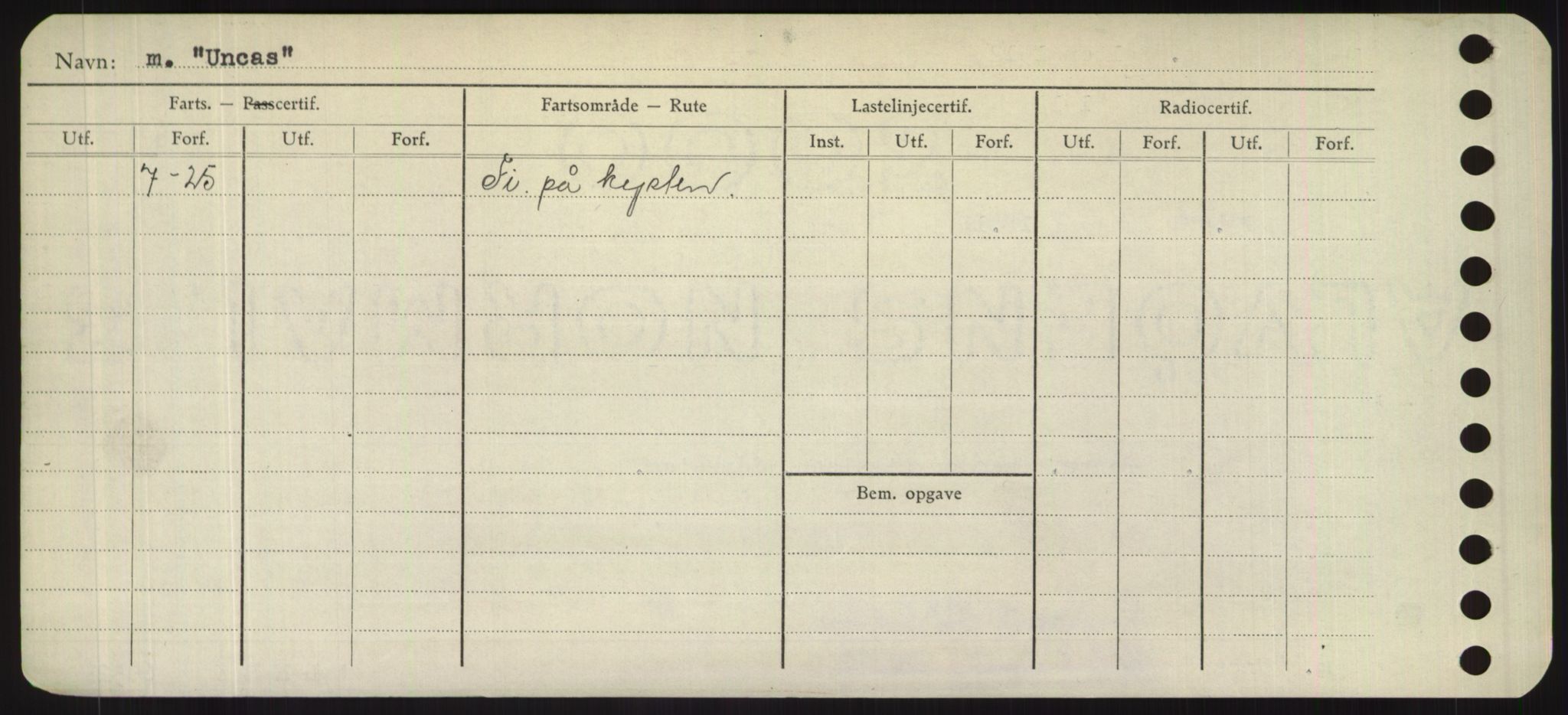 Sjøfartsdirektoratet med forløpere, Skipsmålingen, AV/RA-S-1627/H/Hd/L0040: Fartøy, U-Ve, p. 86