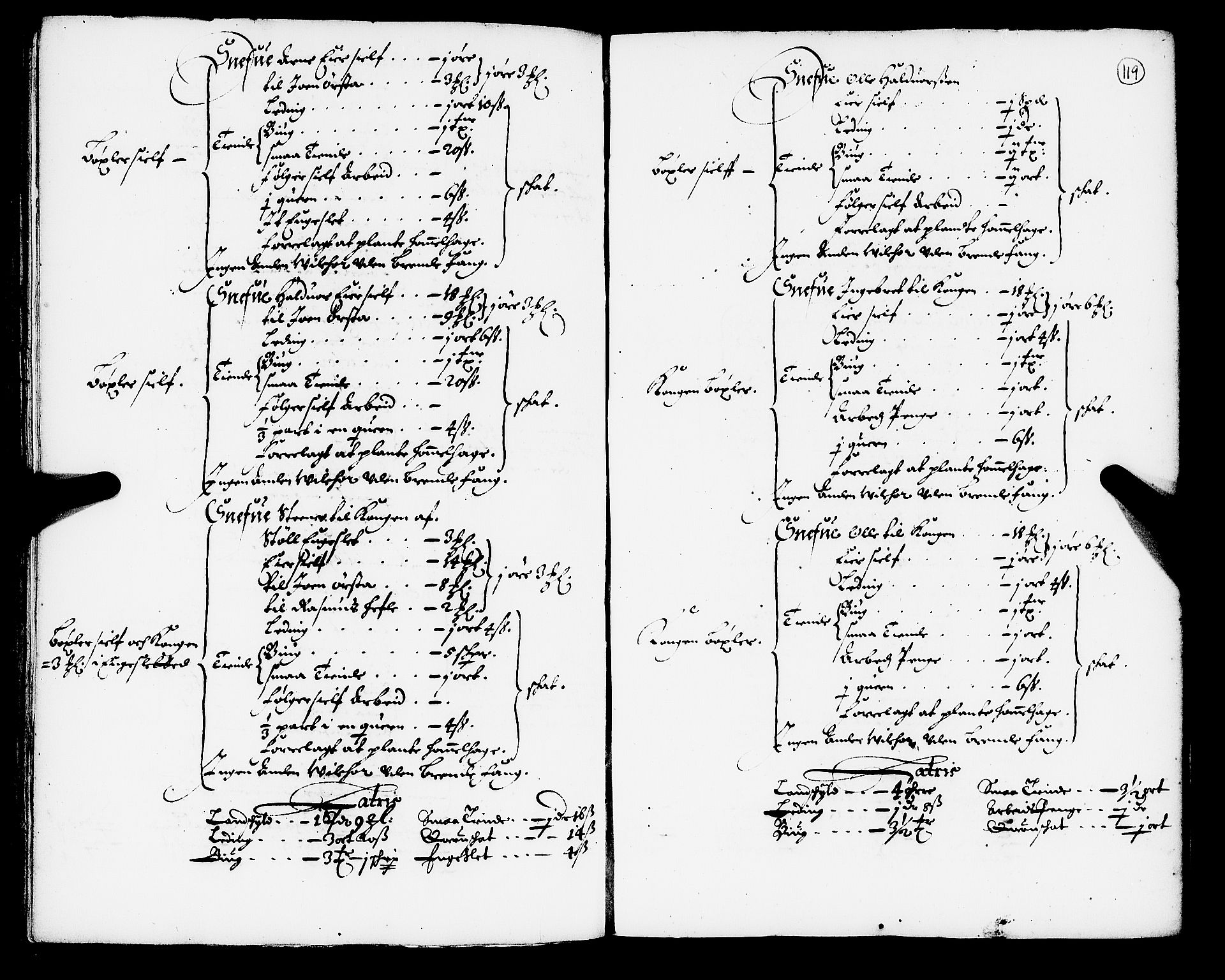 Rentekammeret inntil 1814, Realistisk ordnet avdeling, AV/RA-EA-4070/N/Nb/Nba/L0050: Orkdal fogderi, 1666, p. 118b-119a