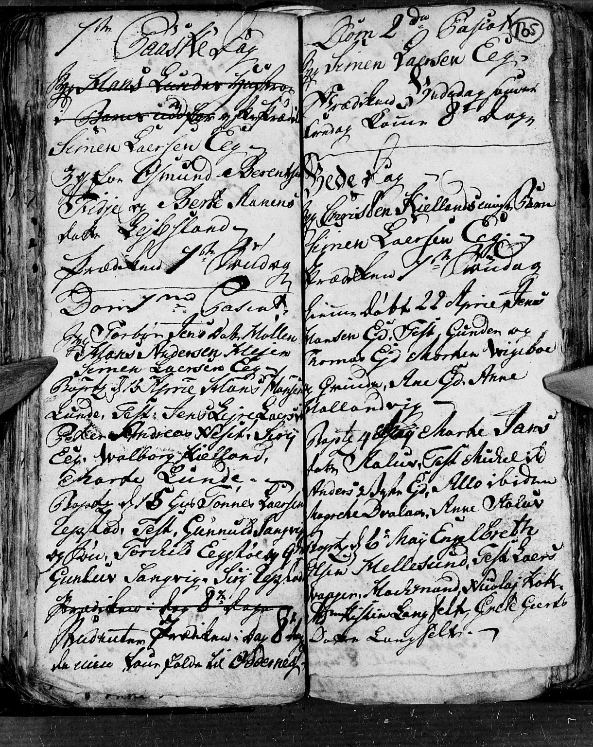 Søgne sokneprestkontor, AV/SAK-1111-0037/F/Fb/Fbb/L0001: Parish register (copy) no. B 1, 1779-1802, p. 105