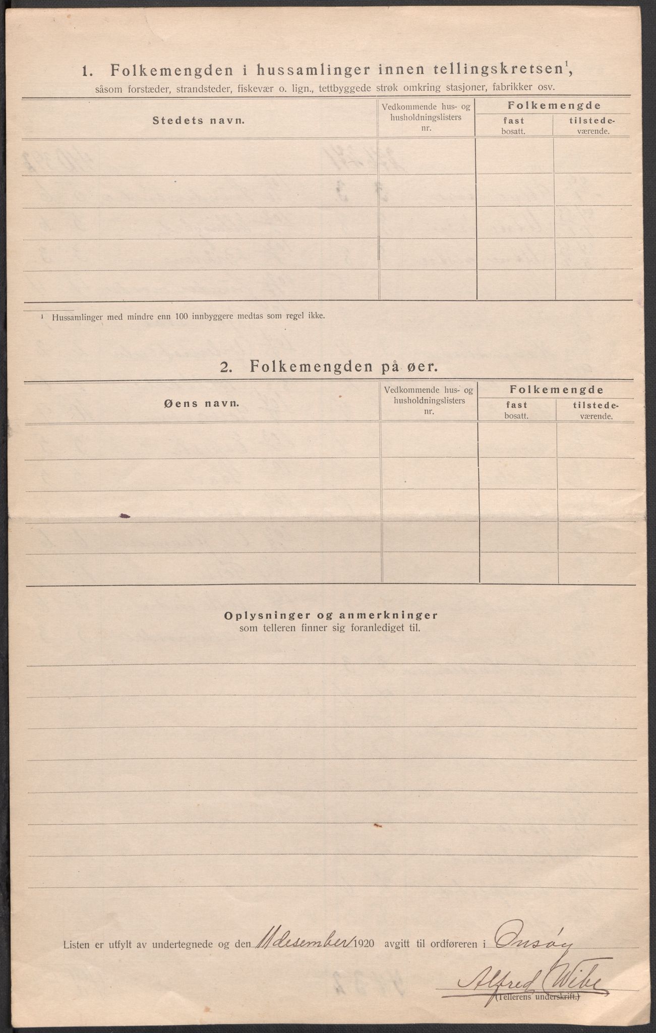 SAO, 1920 census for Onsøy, 1920, p. 50