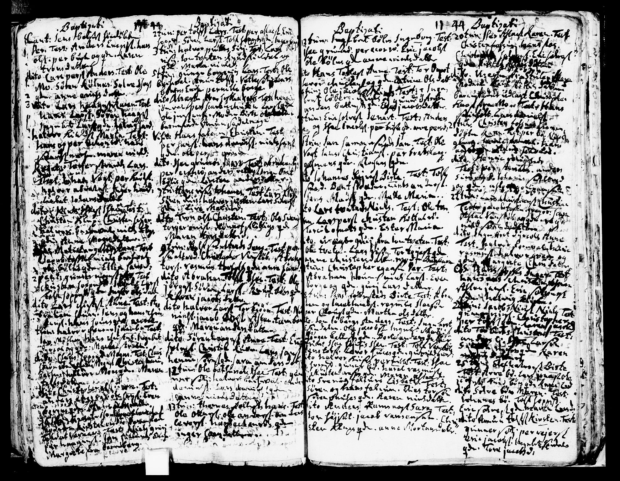 Gjerpen kirkebøker, SAKO/A-265/F/Fa/L0001: Parish register (official) no. I 1, 1681-1746