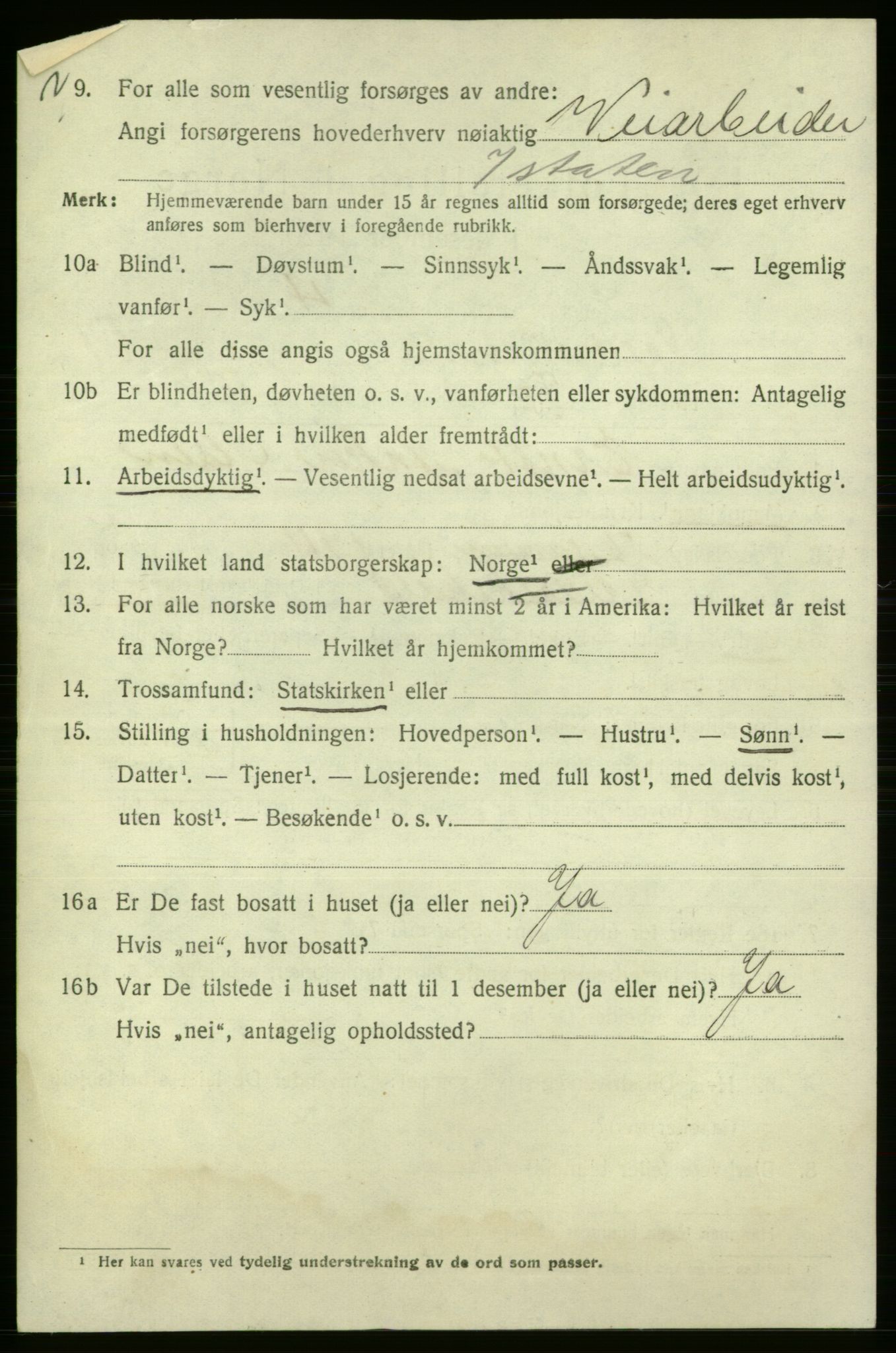 SAO, 1920 census for Fredrikshald, 1920, p. 26991