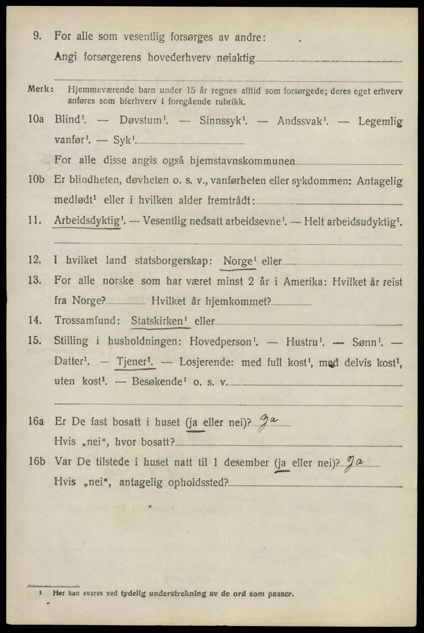 SAO, 1920 census for Enebakk, 1920, p. 6472