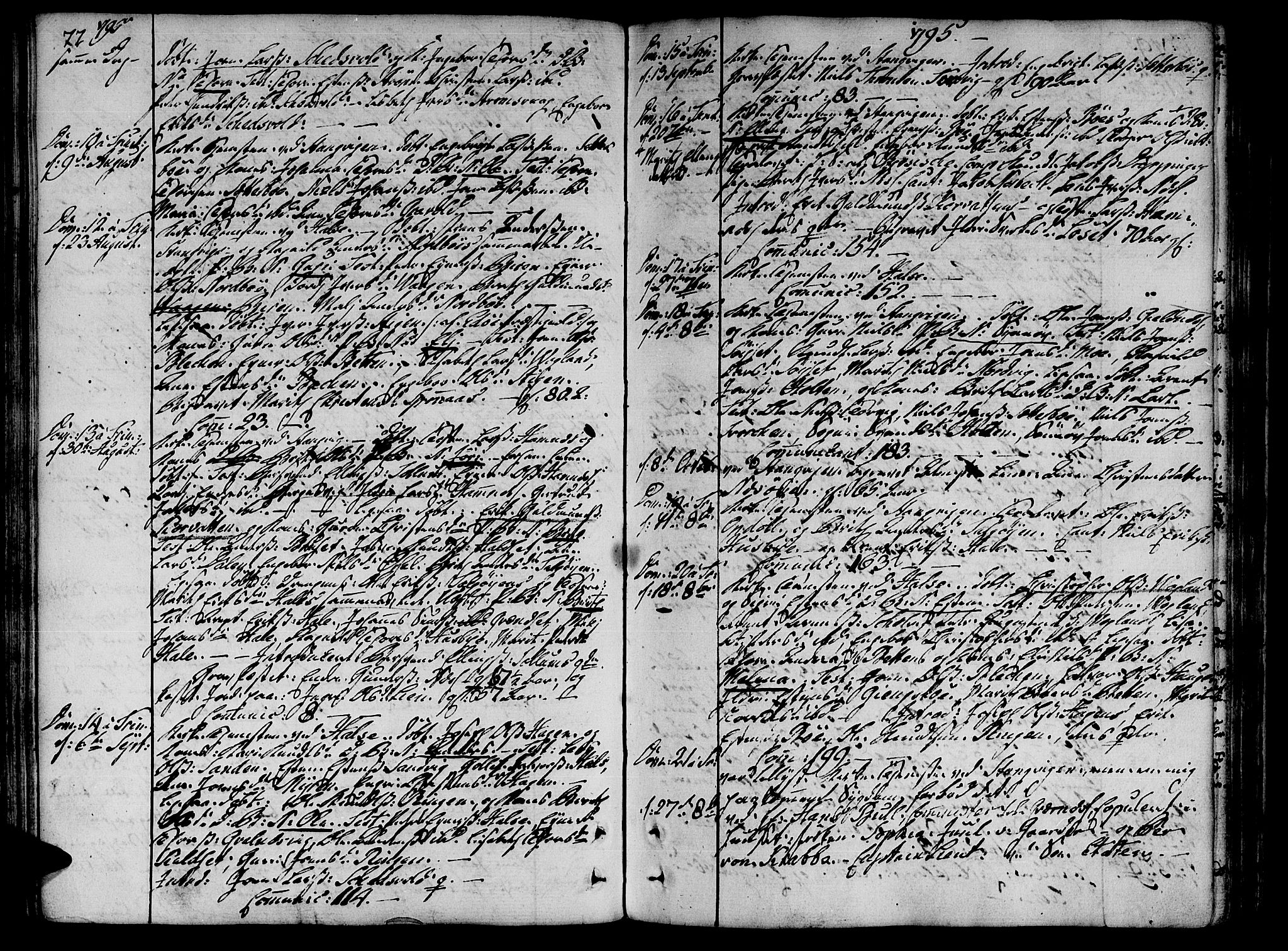 Ministerialprotokoller, klokkerbøker og fødselsregistre - Møre og Romsdal, SAT/A-1454/592/L1022: Parish register (official) no. 592A01, 1784-1819, p. 72