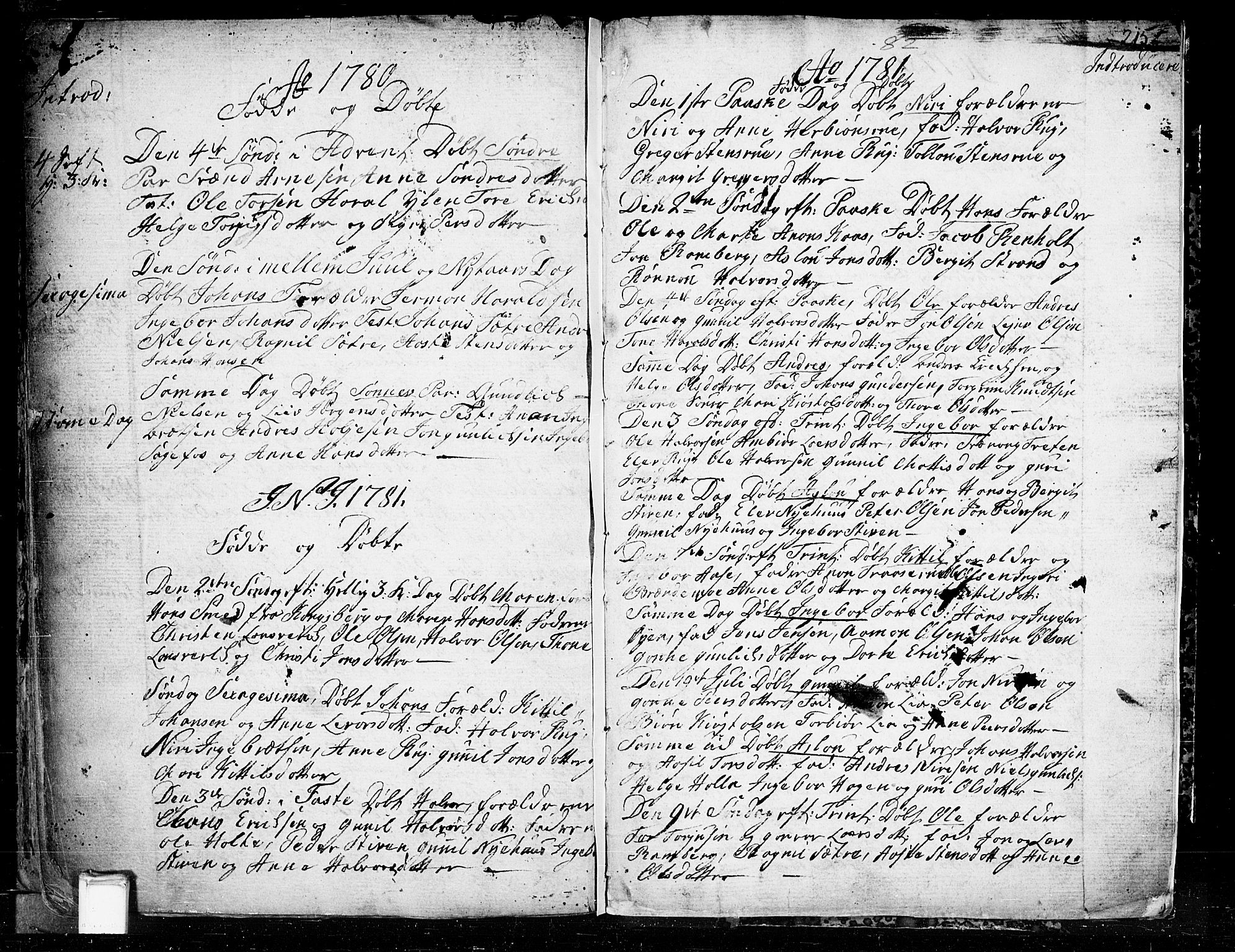 Heddal kirkebøker, SAKO/A-268/F/Fa/L0003: Parish register (official) no. I 3, 1723-1783, p. 215