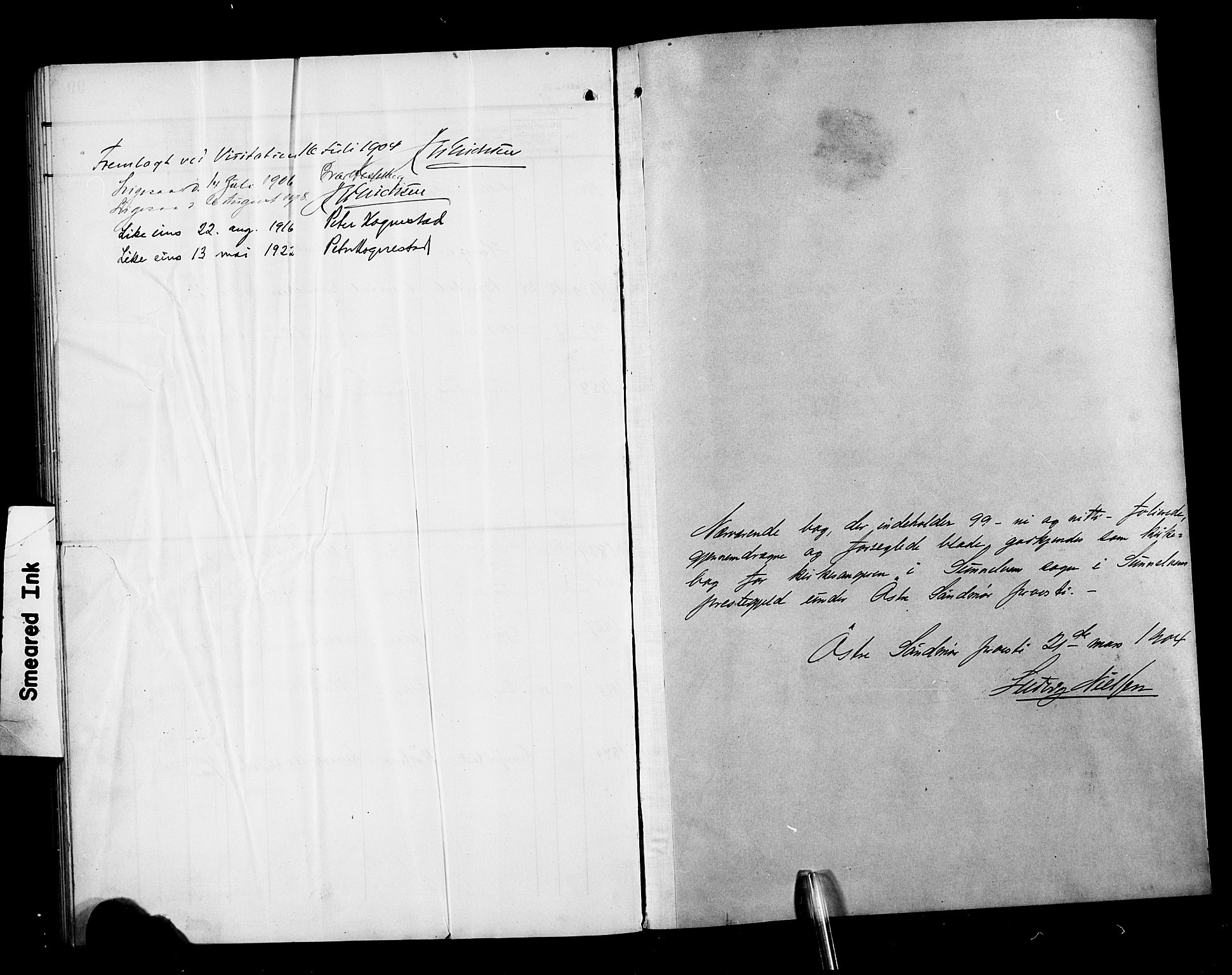 Ministerialprotokoller, klokkerbøker og fødselsregistre - Møre og Romsdal, SAT/A-1454/517/L0231: Parish register (copy) no. 517C04, 1904-1918