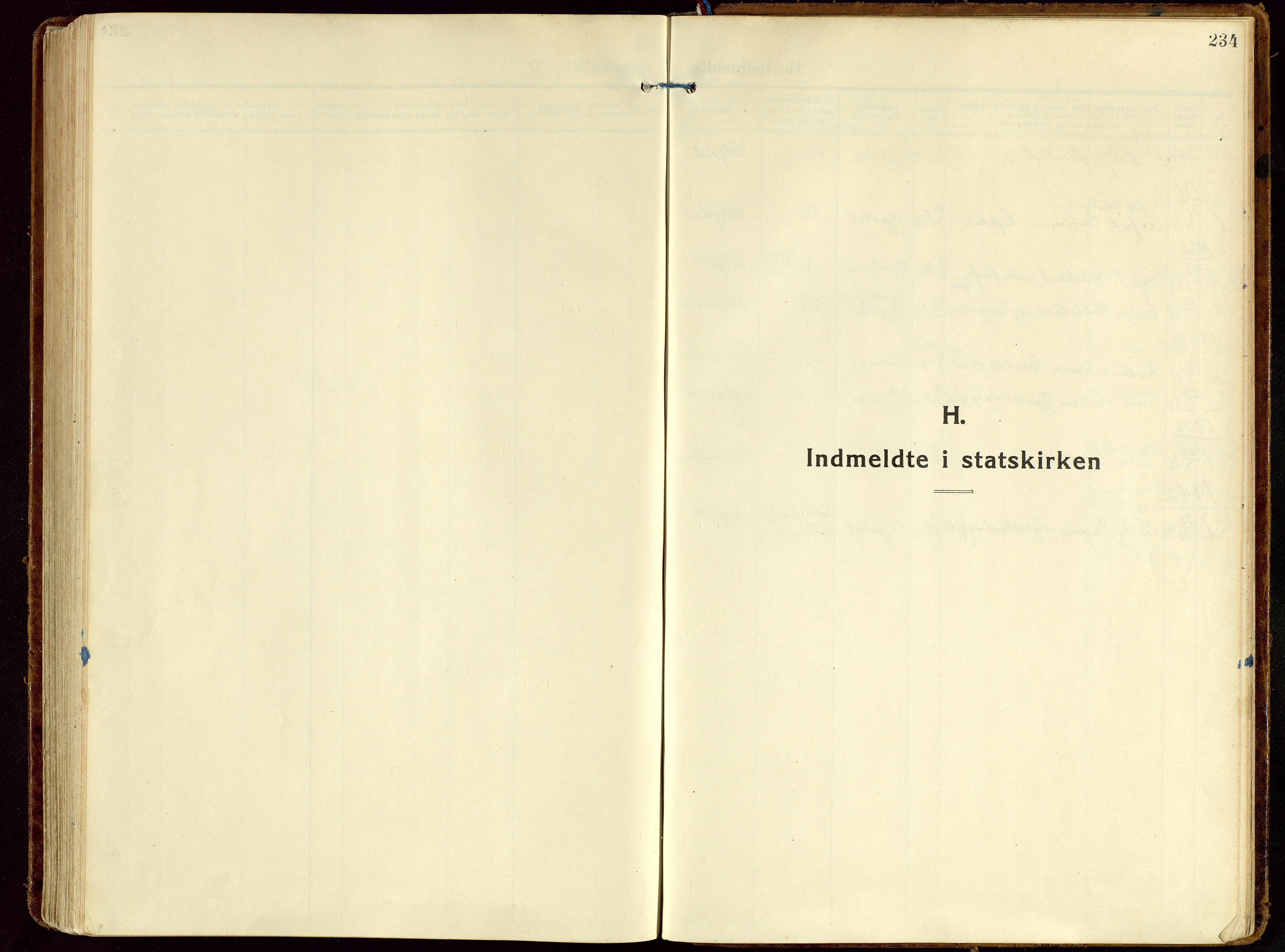 Gjesdal sokneprestkontor, SAST/A-101796/003/O/L0001: Parish register (official) no. A 1, 1925-1949, p. 234