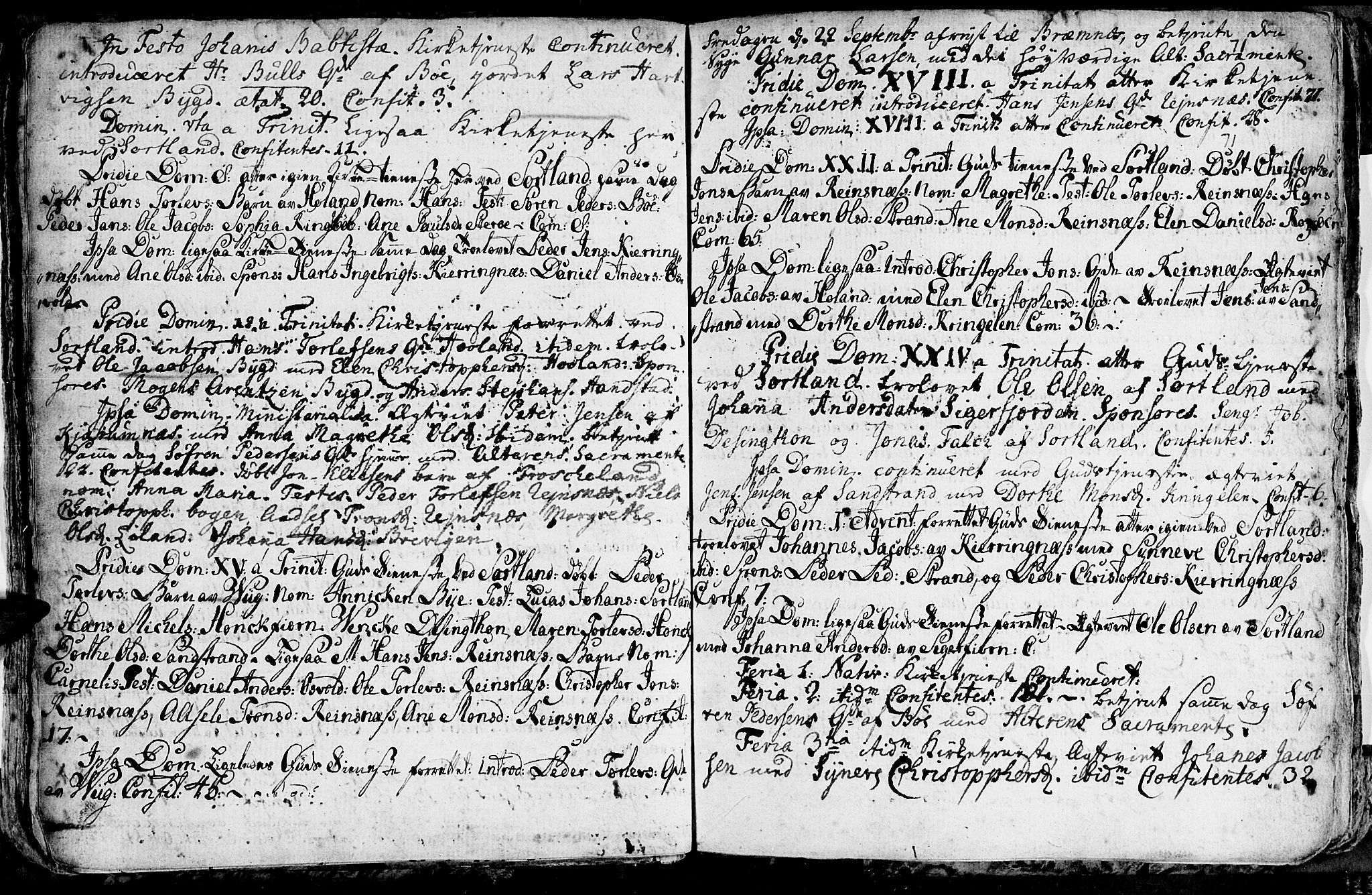 Ministerialprotokoller, klokkerbøker og fødselsregistre - Nordland, SAT/A-1459/895/L1366: Parish register (official) no. 895A01, 1730-1794, p. 71