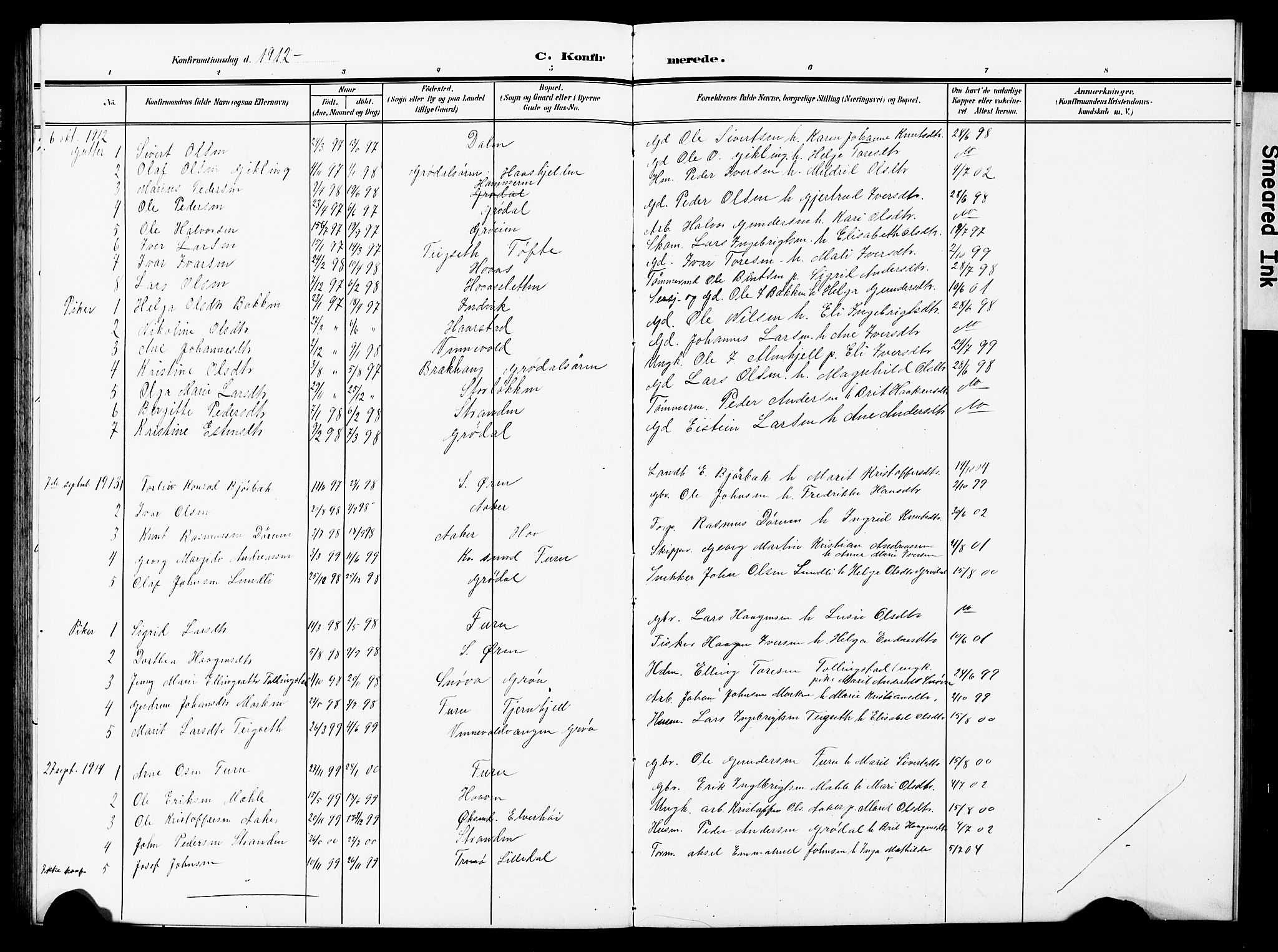 Ministerialprotokoller, klokkerbøker og fødselsregistre - Møre og Romsdal, AV/SAT-A-1454/590/L1017: Parish register (copy) no. 590C02, 1869-1931