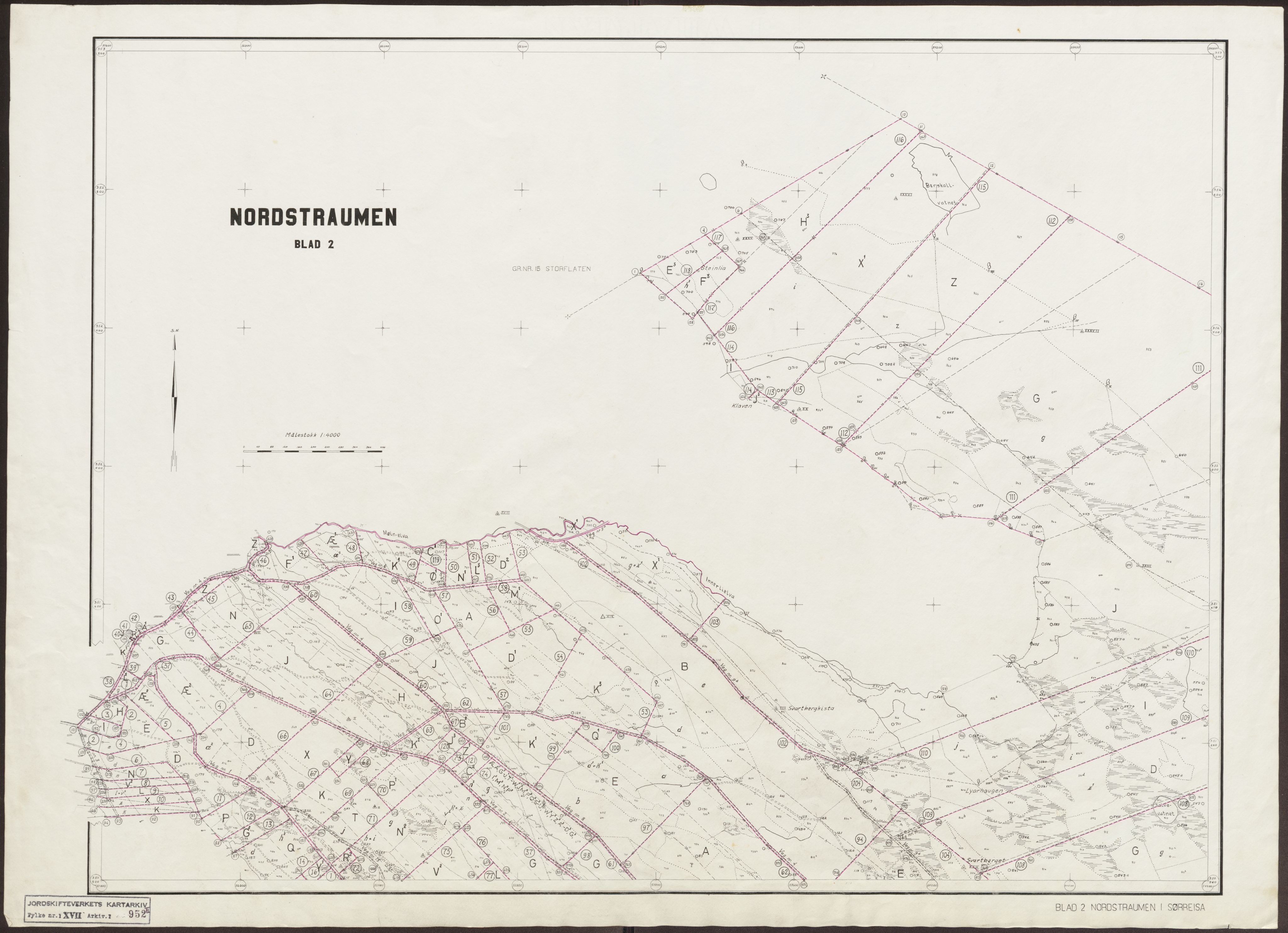 Jordskifteverkets kartarkiv, AV/RA-S-3929/T, 1859-1988, p. 1155