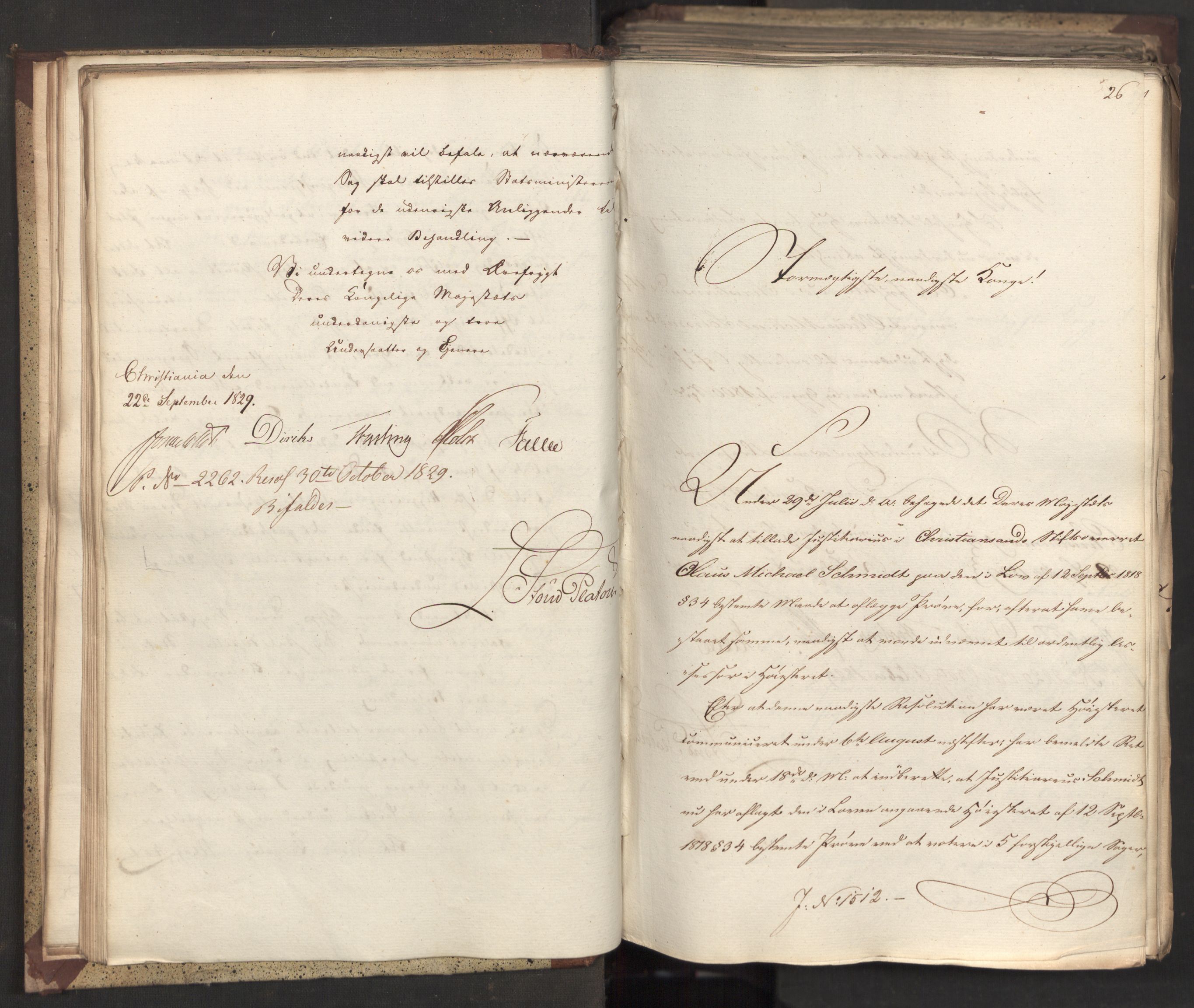 Statsrådsavdelingen i Stockholm, AV/RA-S-1003/D/Da/L0061: Regjeringsinnstillinger nr. 1501-1666, 1829, p. 50