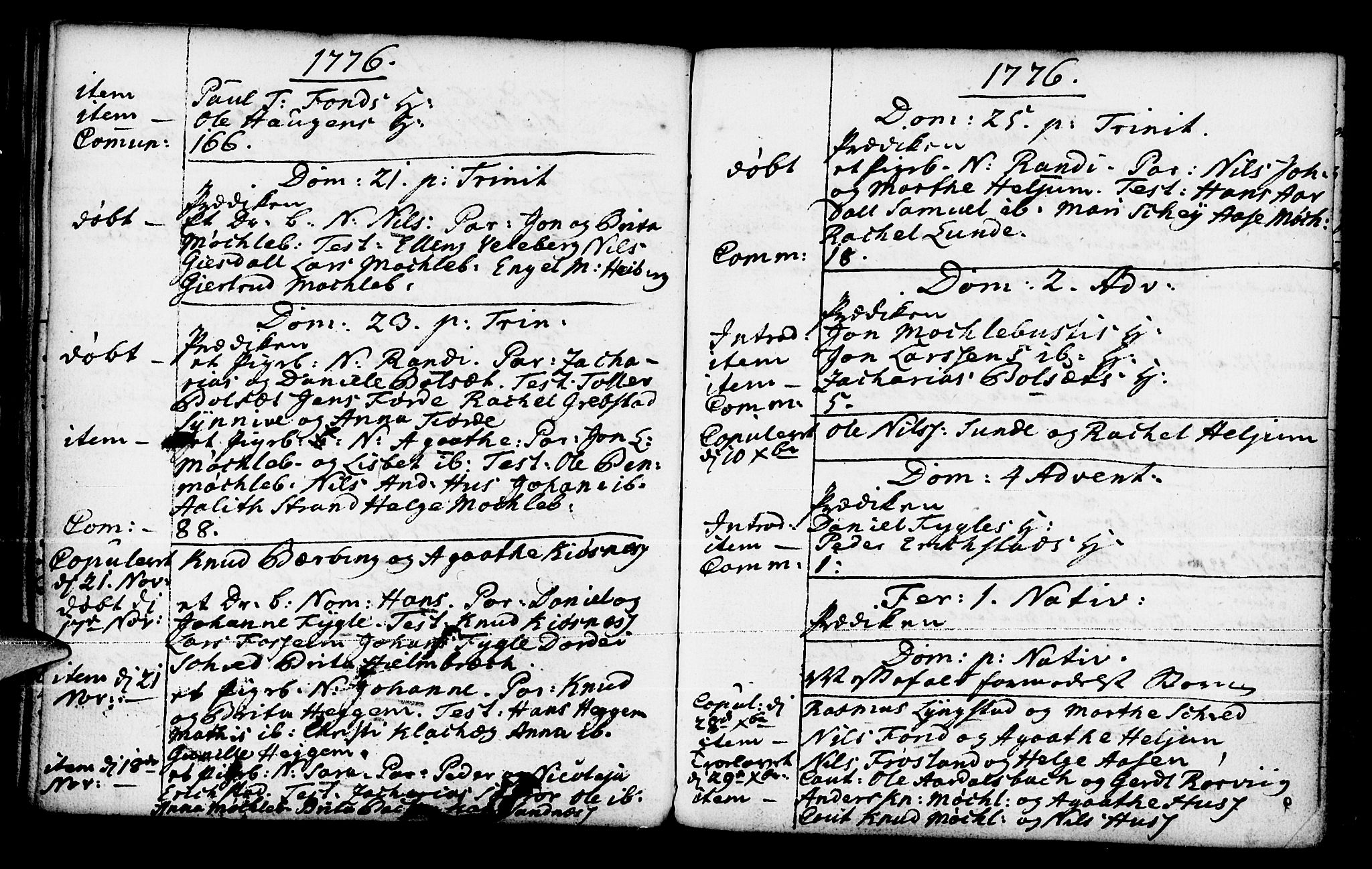 Jølster sokneprestembete, SAB/A-80701/H/Haa/Haaa/L0004: Parish register (official) no. A 4, 1749-1789, p. 145