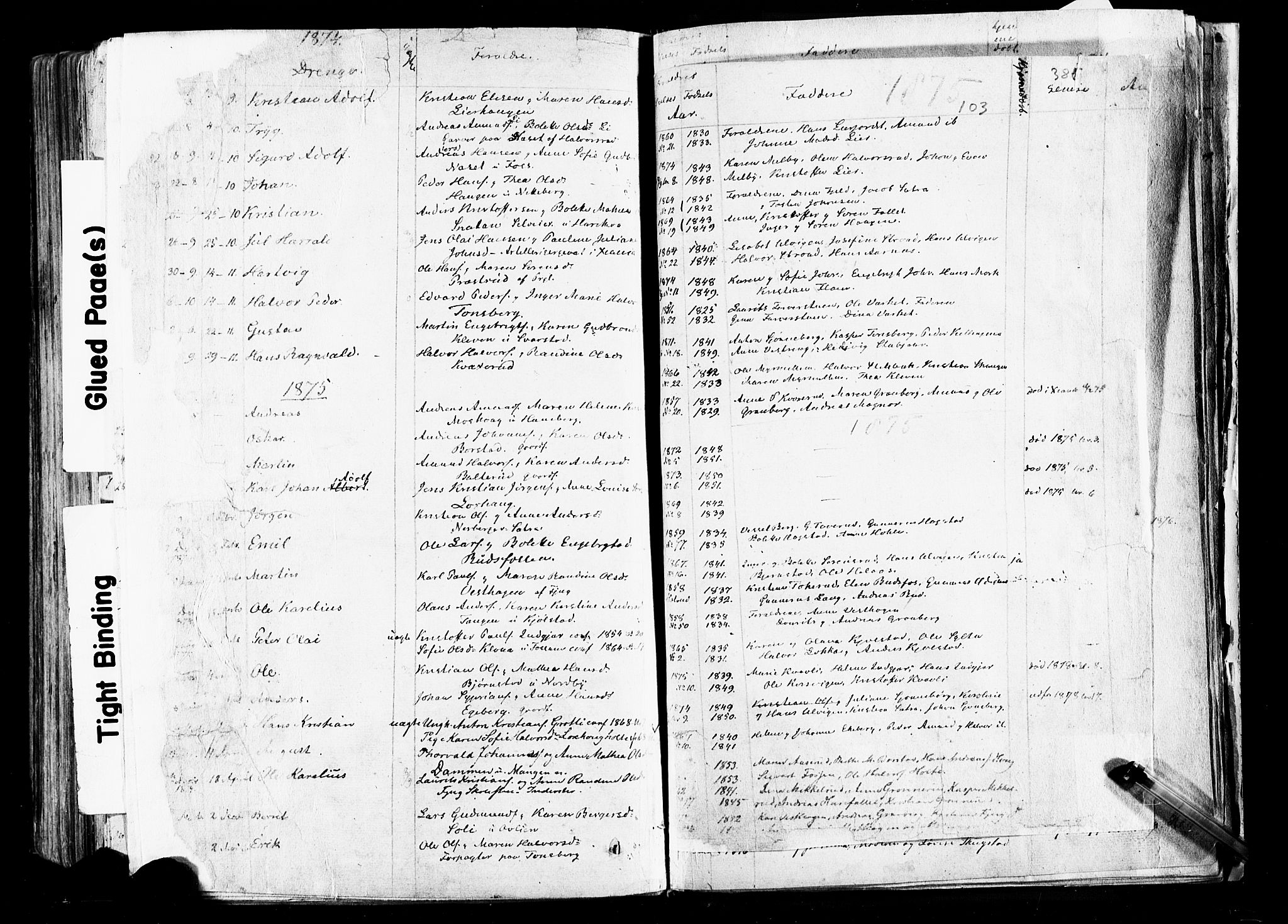 Aurskog prestekontor Kirkebøker, SAO/A-10304a/F/Fa/L0007: Parish register (official) no. I 7, 1854-1877, p. 386