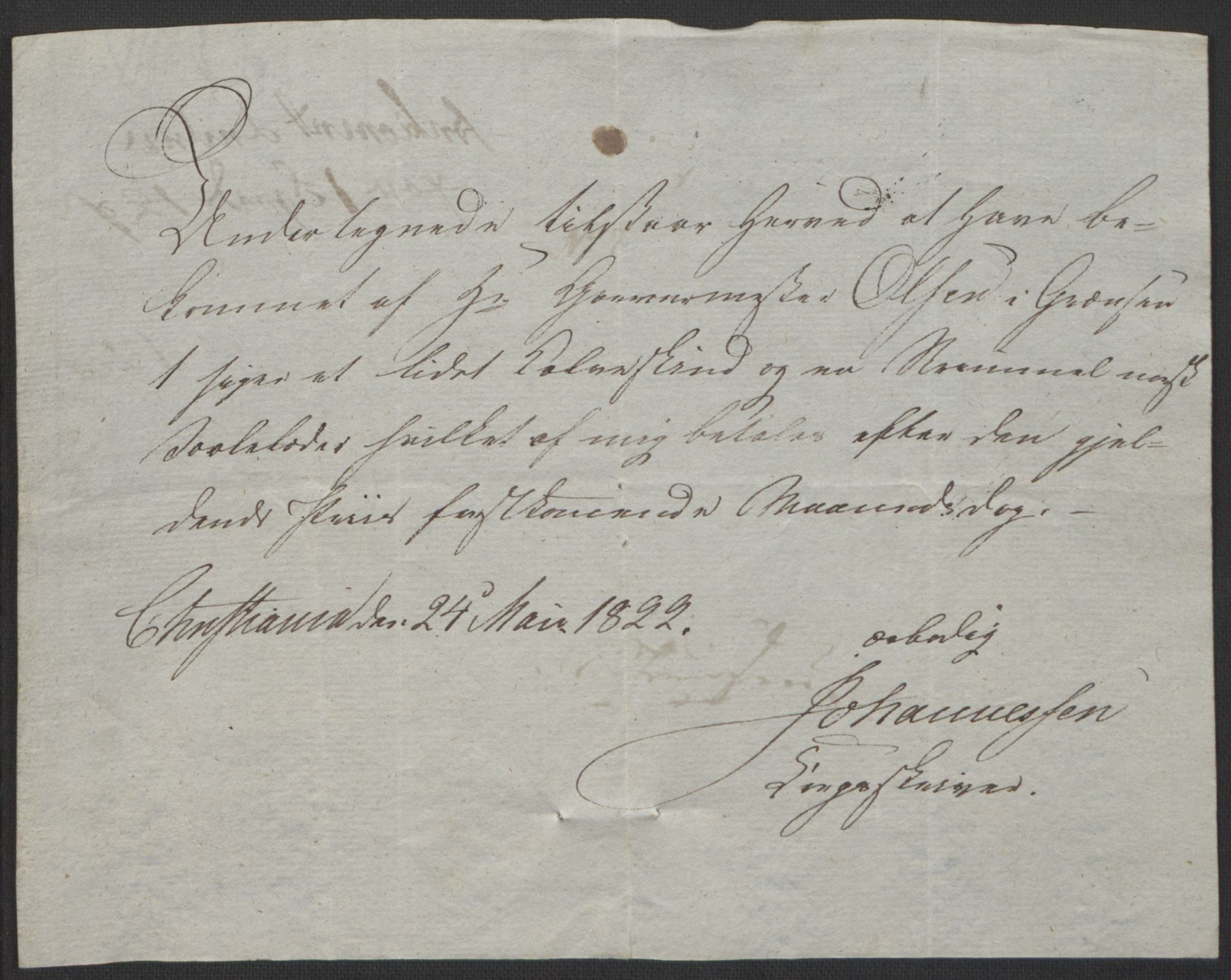 Forsvaret, Generalauditøren, AV/RA-RAFA-1772/F/Fj/Fjb/L0005: Skifter 1818 - 1823, 1818-1823, p. 182