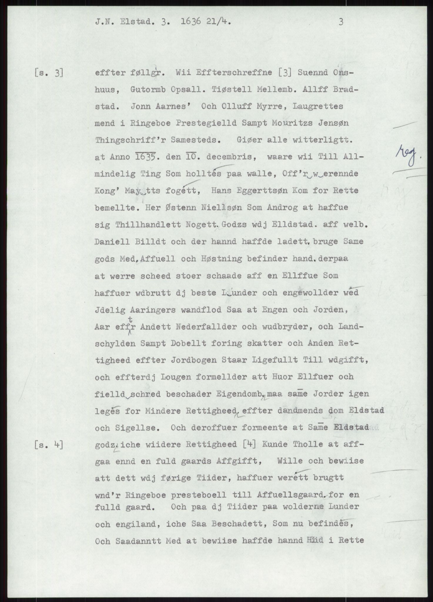 Samlinger til kildeutgivelse, Diplomavskriftsamlingen, AV/RA-EA-4053/H/Ha, p. 1954