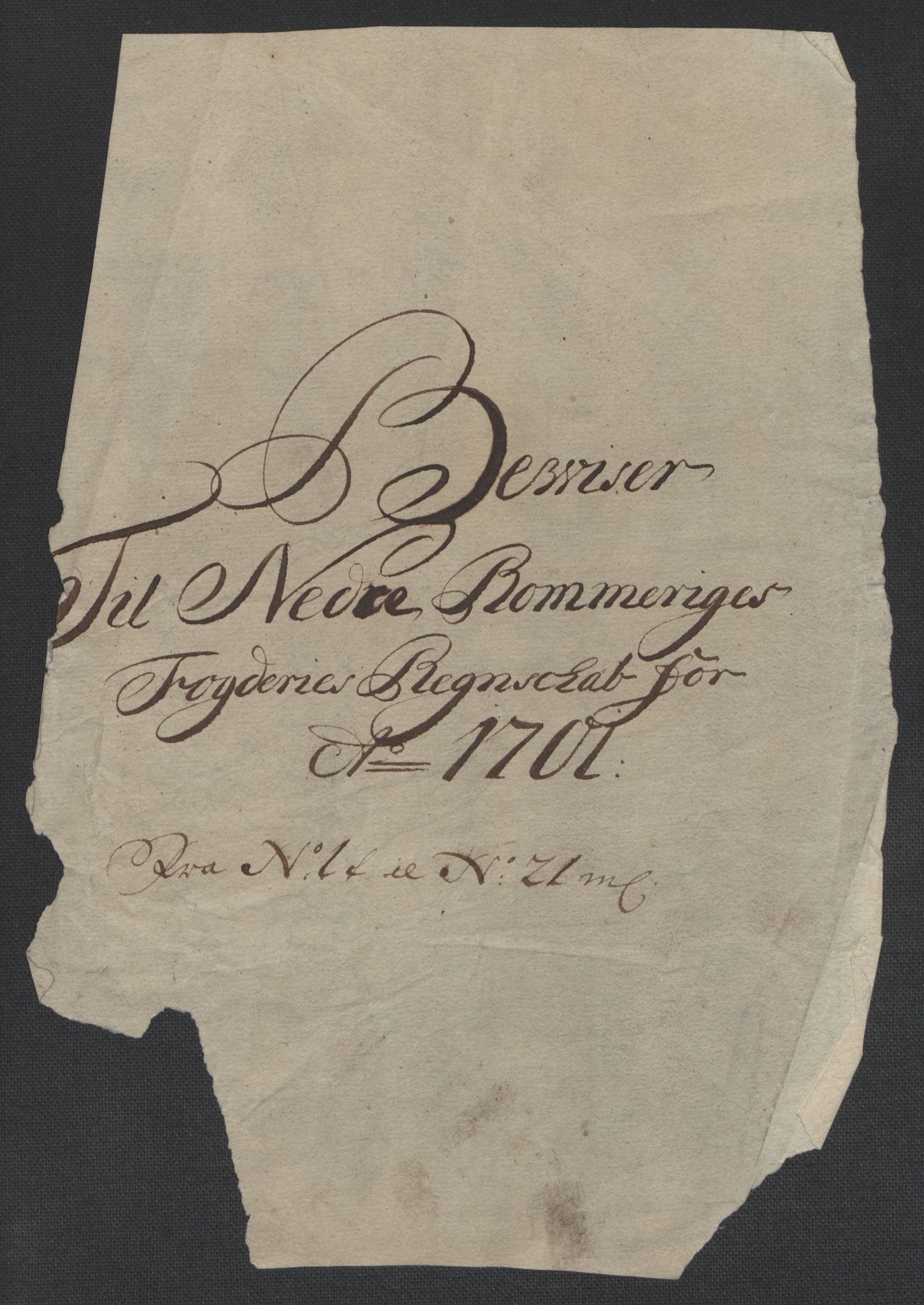 Rentekammeret inntil 1814, Reviderte regnskaper, Fogderegnskap, AV/RA-EA-4092/R11/L0584: Fogderegnskap Nedre Romerike, 1701, p. 24