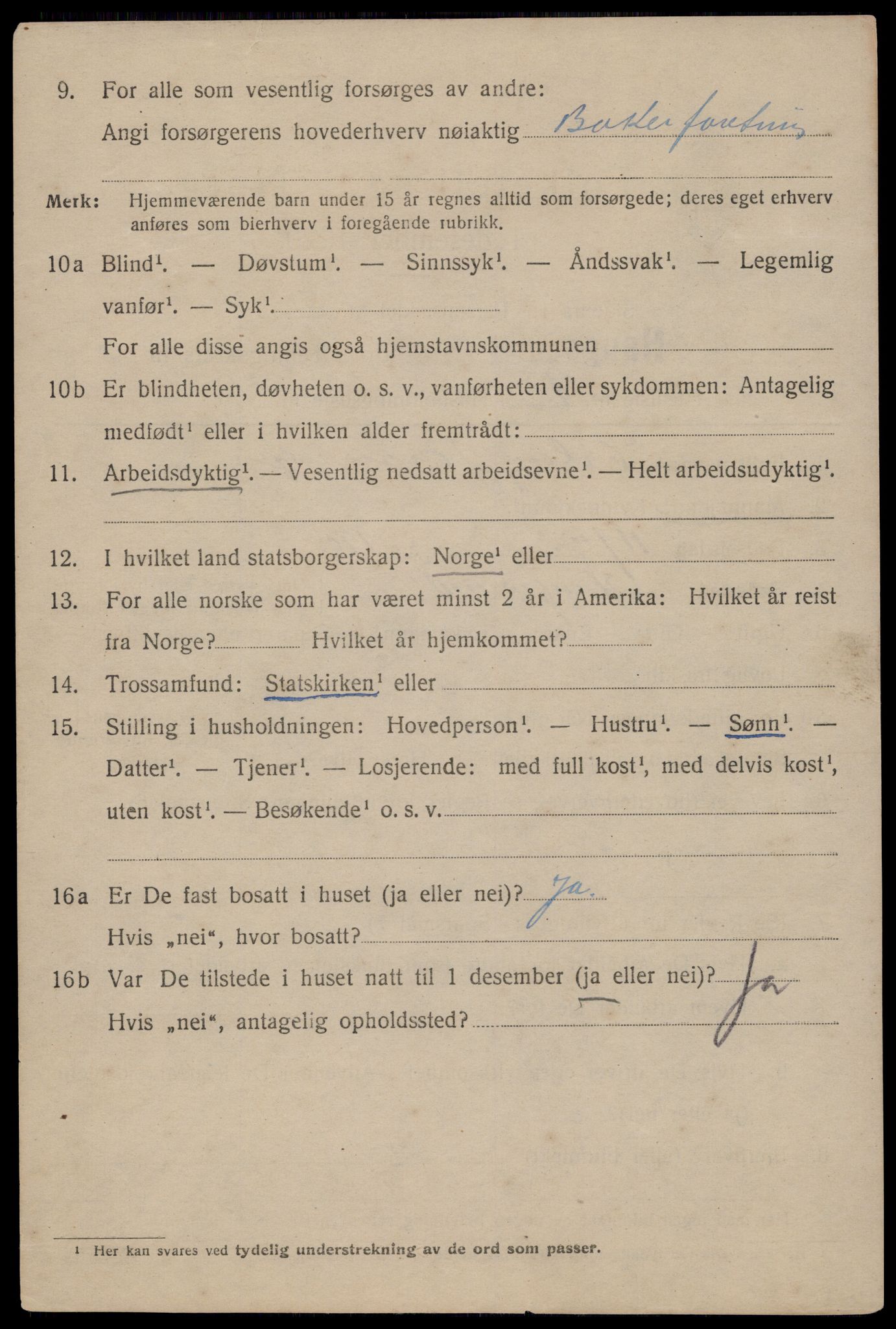 SAST, 1920 census for Haugesund, 1920, p. 11504