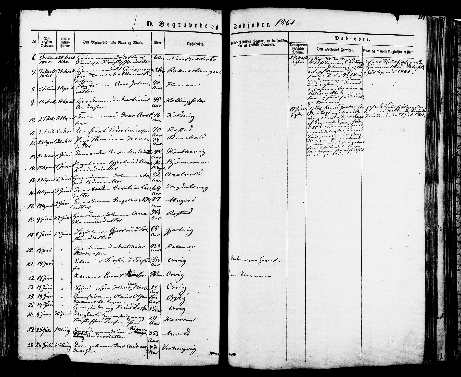 Ministerialprotokoller, klokkerbøker og fødselsregistre - Møre og Romsdal, AV/SAT-A-1454/560/L0719: Parish register (official) no. 560A03, 1845-1872, p. 251