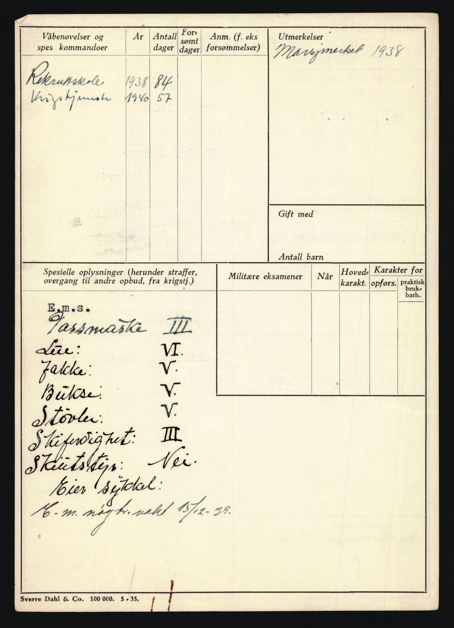 Forsvaret, Troms infanteriregiment nr. 16, AV/RA-RAFA-3146/P/Pa/L0022: Rulleblad for regimentets menige mannskaper, årsklasse 1938, 1938, p. 1410