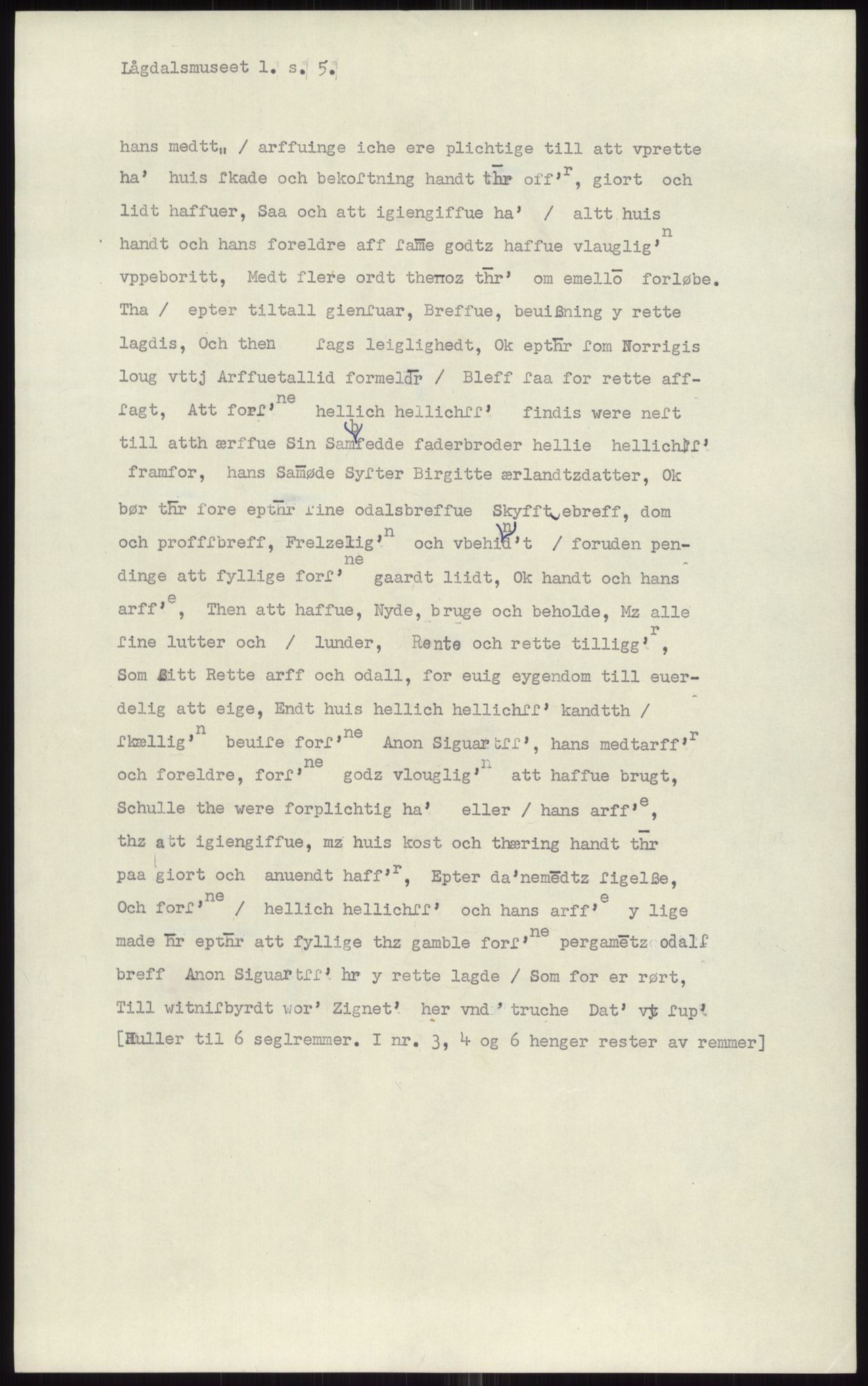 Samlinger til kildeutgivelse, Diplomavskriftsamlingen, AV/RA-EA-4053/H/Ha, p. 1082